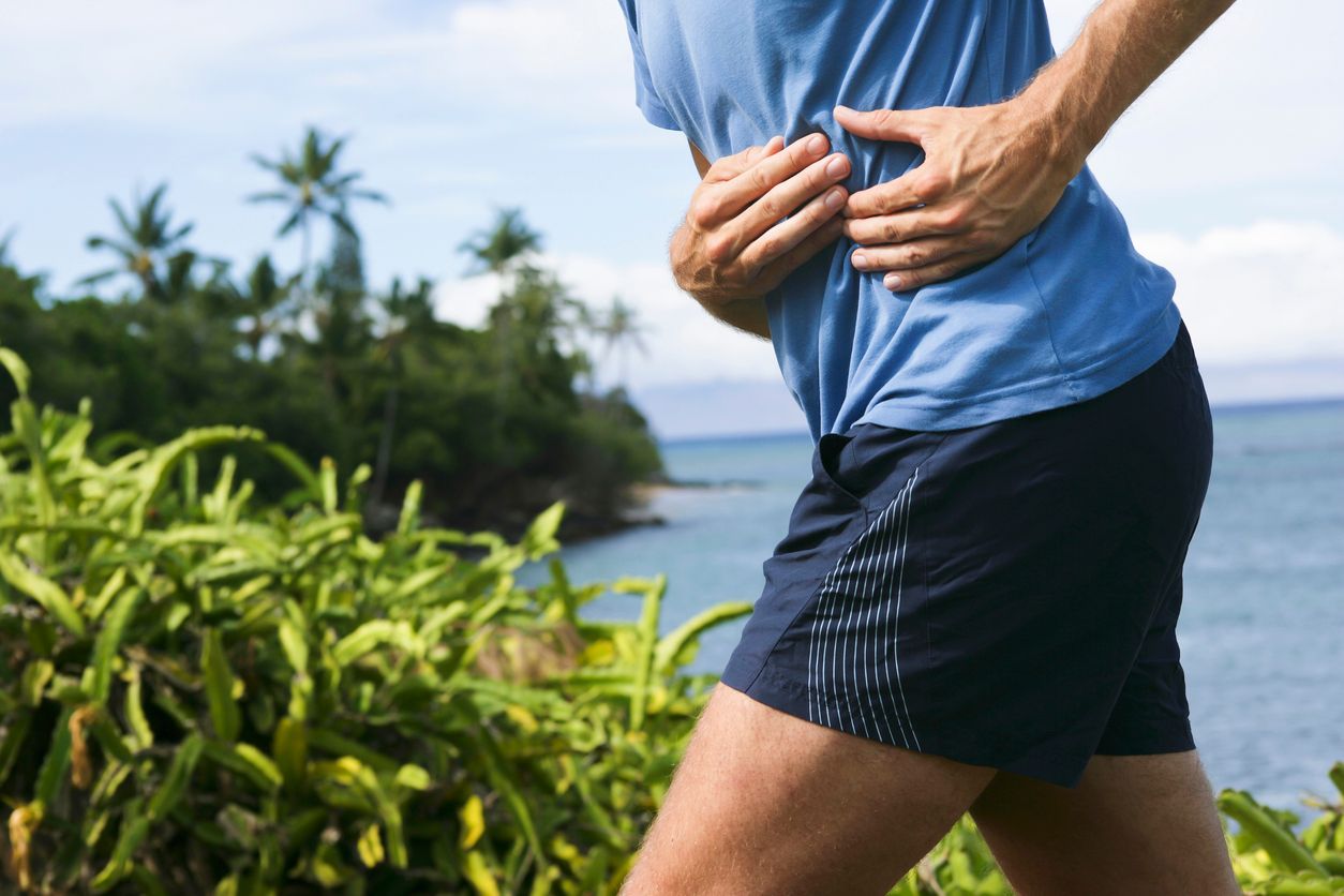 Seitenstechen ist nichts, was nur 