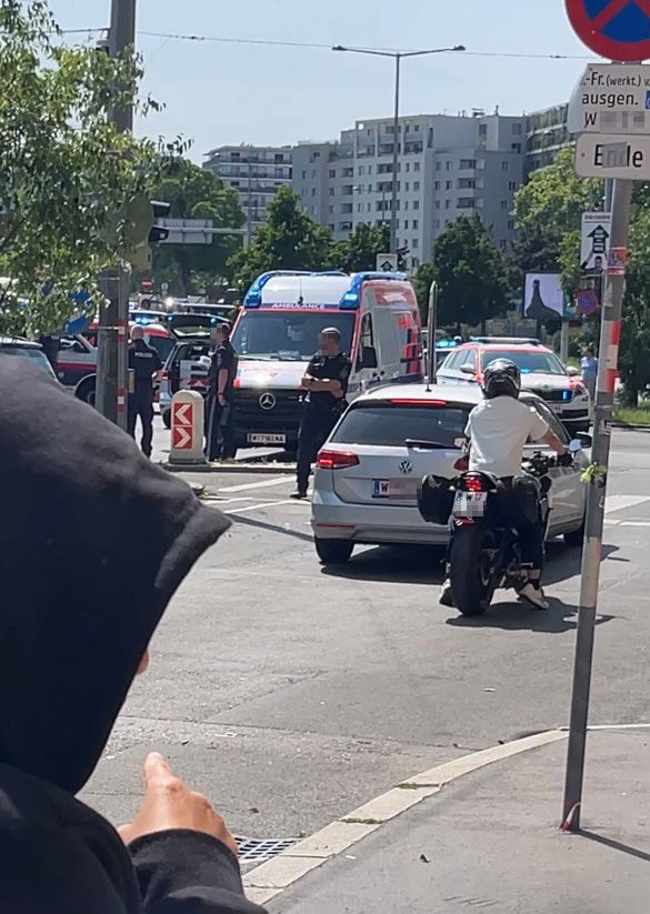 Großeinsatz nach schweren Unfall in Wien-Margareten