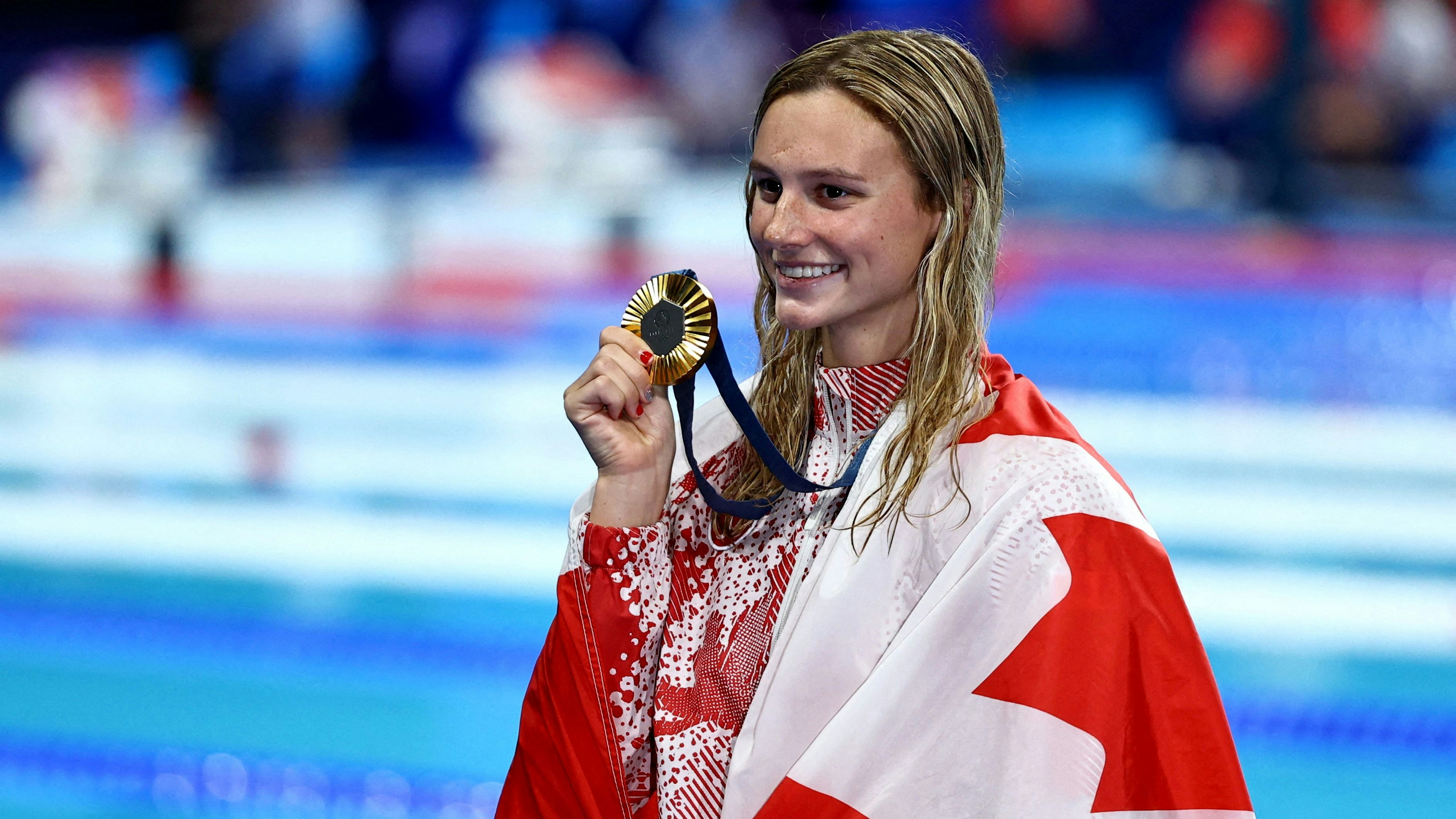 Schwimm-Sensation Summer McINtosh.