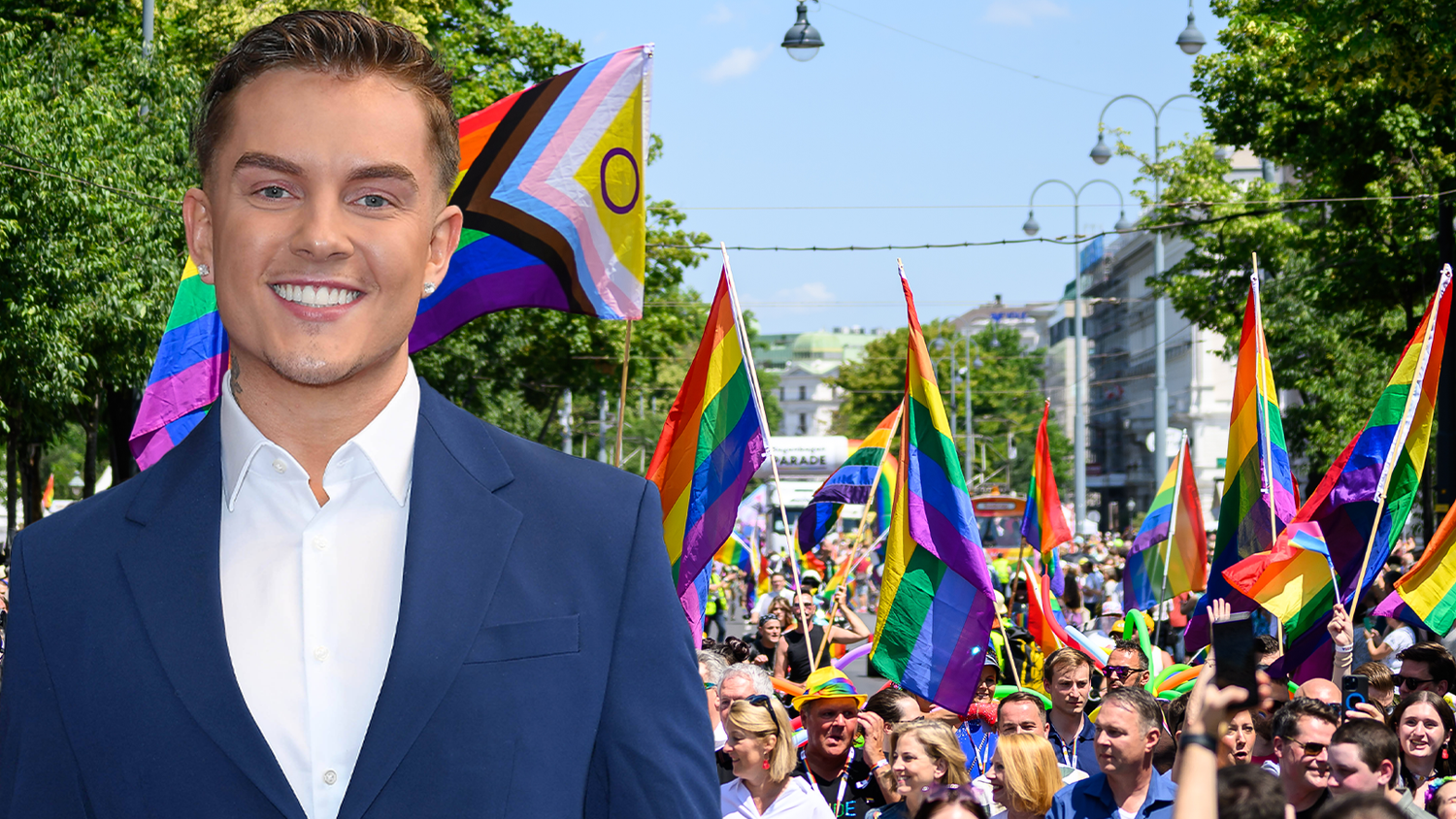 Heute.at - Influencer Twenty4Tim kommt zur Pride Parade nach Wien!