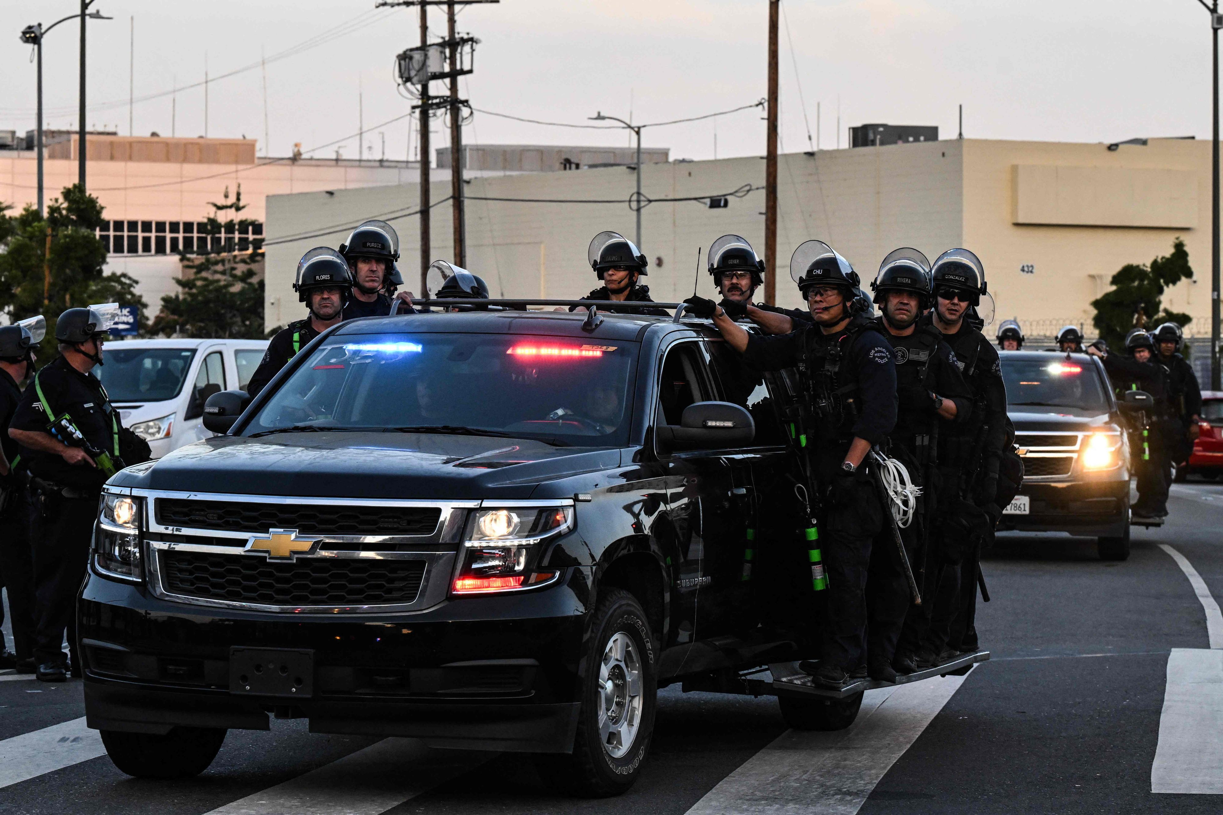 Trump entsendet 700 Marines nach Los Angeles.