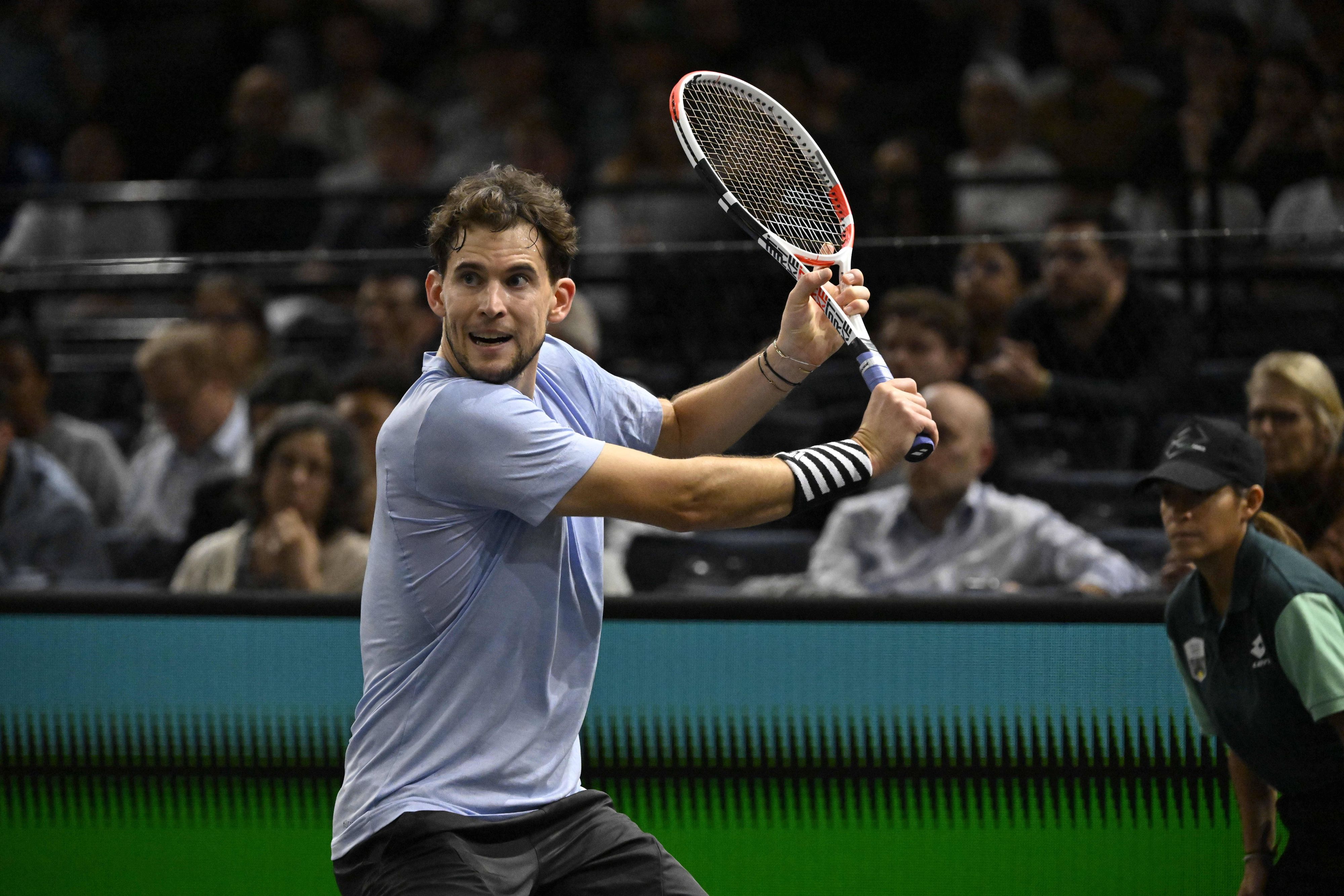 Auch in der Wiener Landesliga möchte Dominic Thiem wieder seine berühmte einhändige Rückhand schwingen.