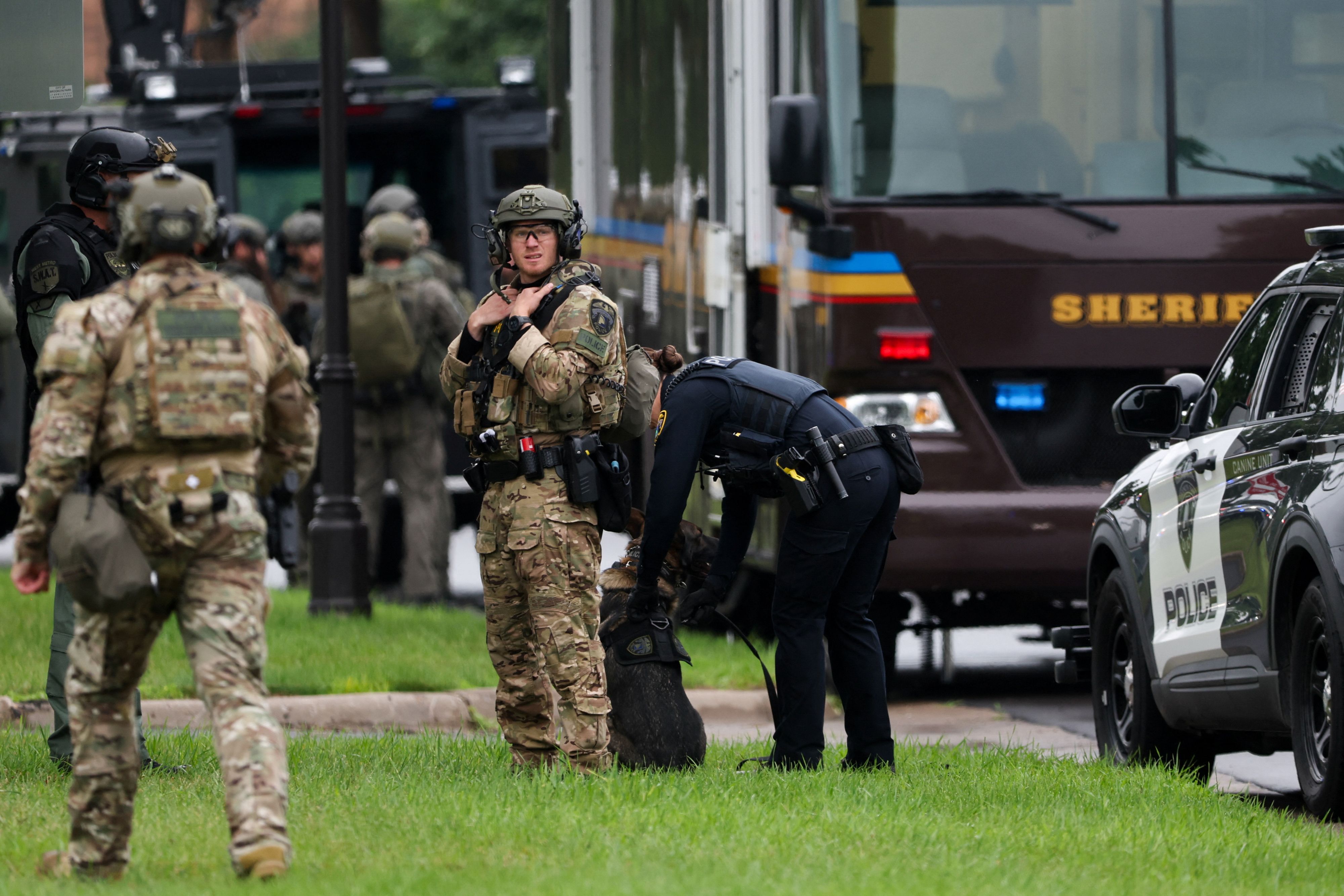Am Samstag ereigneten sich im US-Bundesstaat Minnesota offenbar zwei gezielte Angriffe. Es gab zwei Todesopfer und zwei Schwerverletzte.
