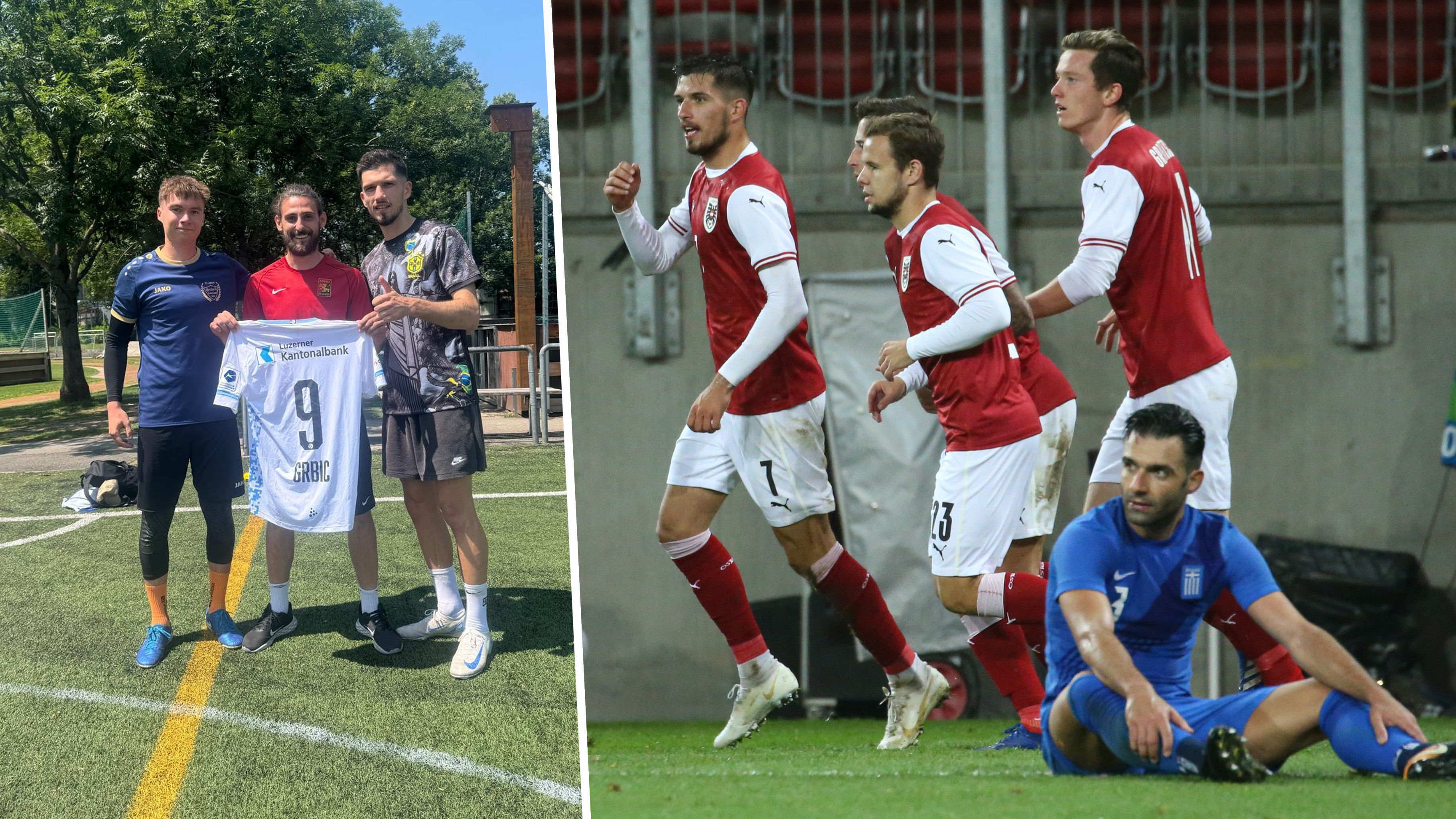 Mit vier Toren in neun ÖFB-Spielen hinterließ Grbic bleibenden Eindruck – vor der kommenden Saison schufftet er in Wien.