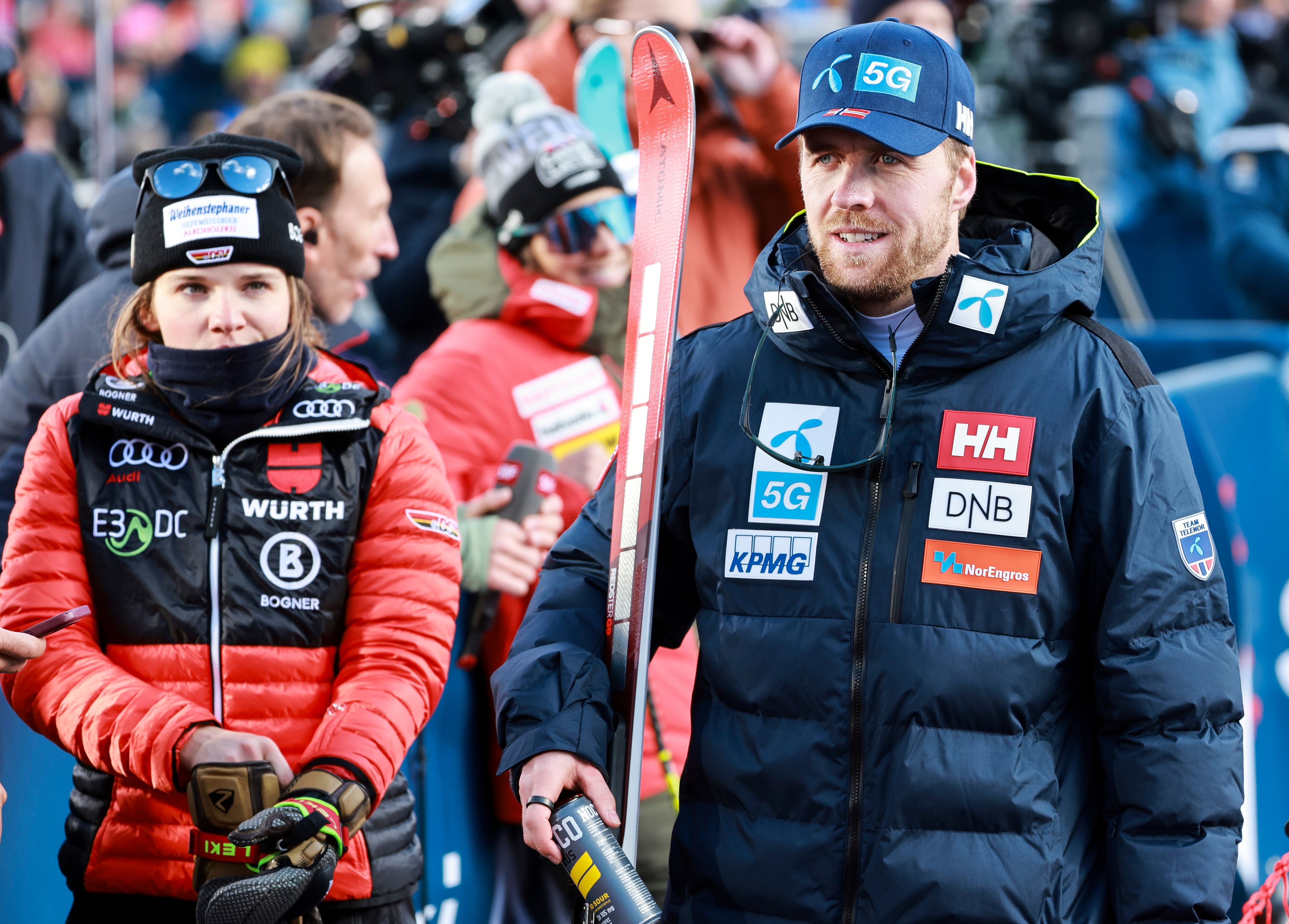 Norwegens Ski-Star Aleksander Aamodt Kilde. 