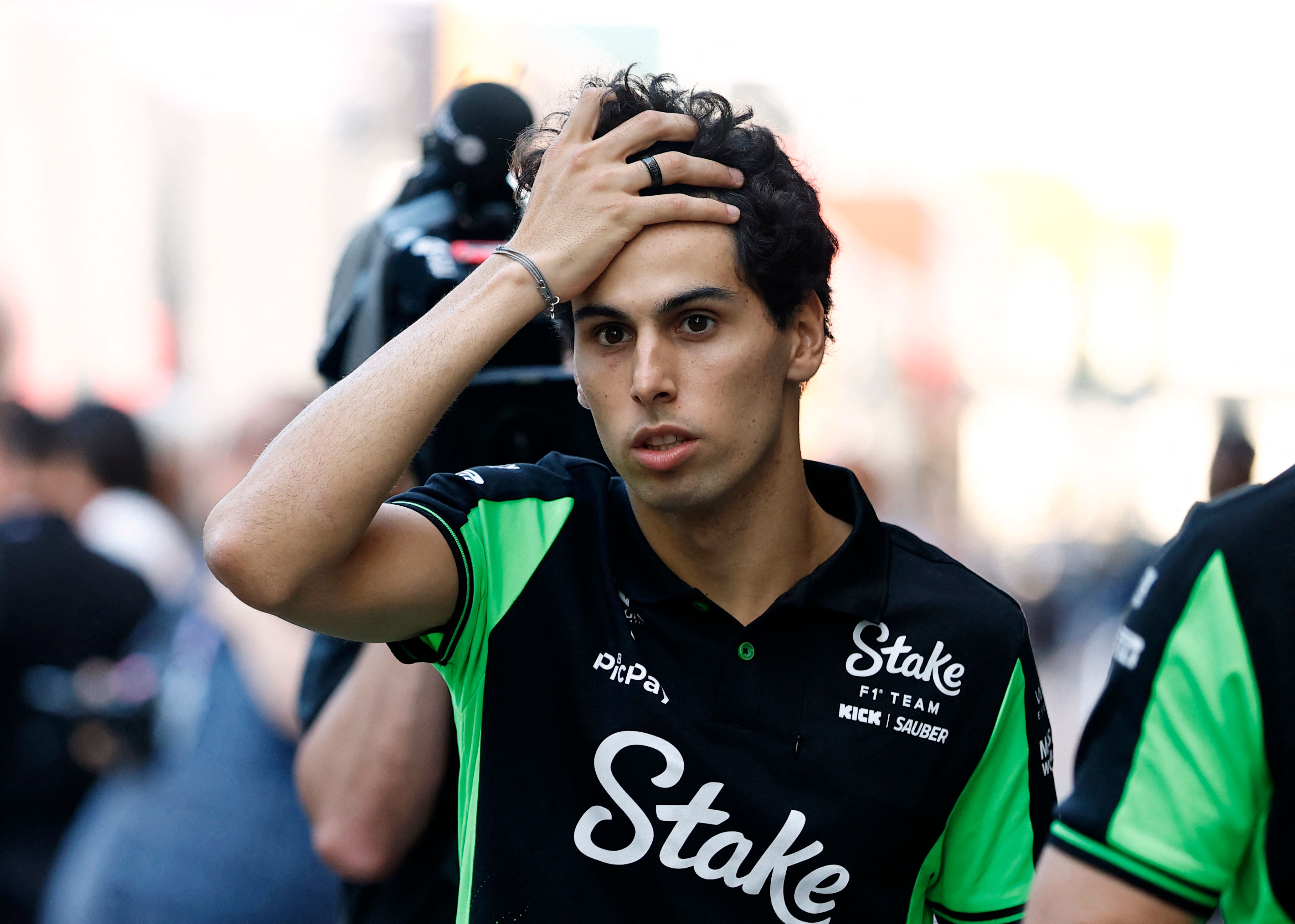 Sauber-Pilot Gabriel Bortoleto. 