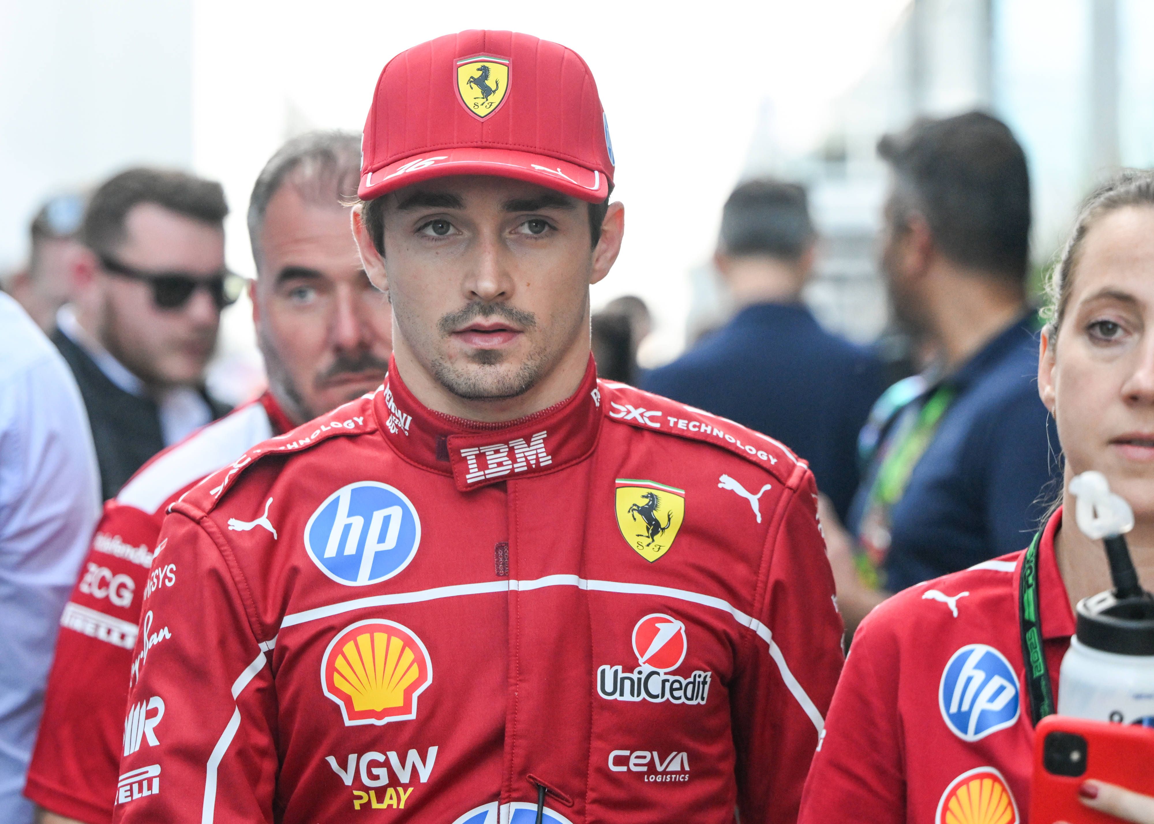 Charles Leclerc musste sich für seinen Ausraster entschuldigen. 