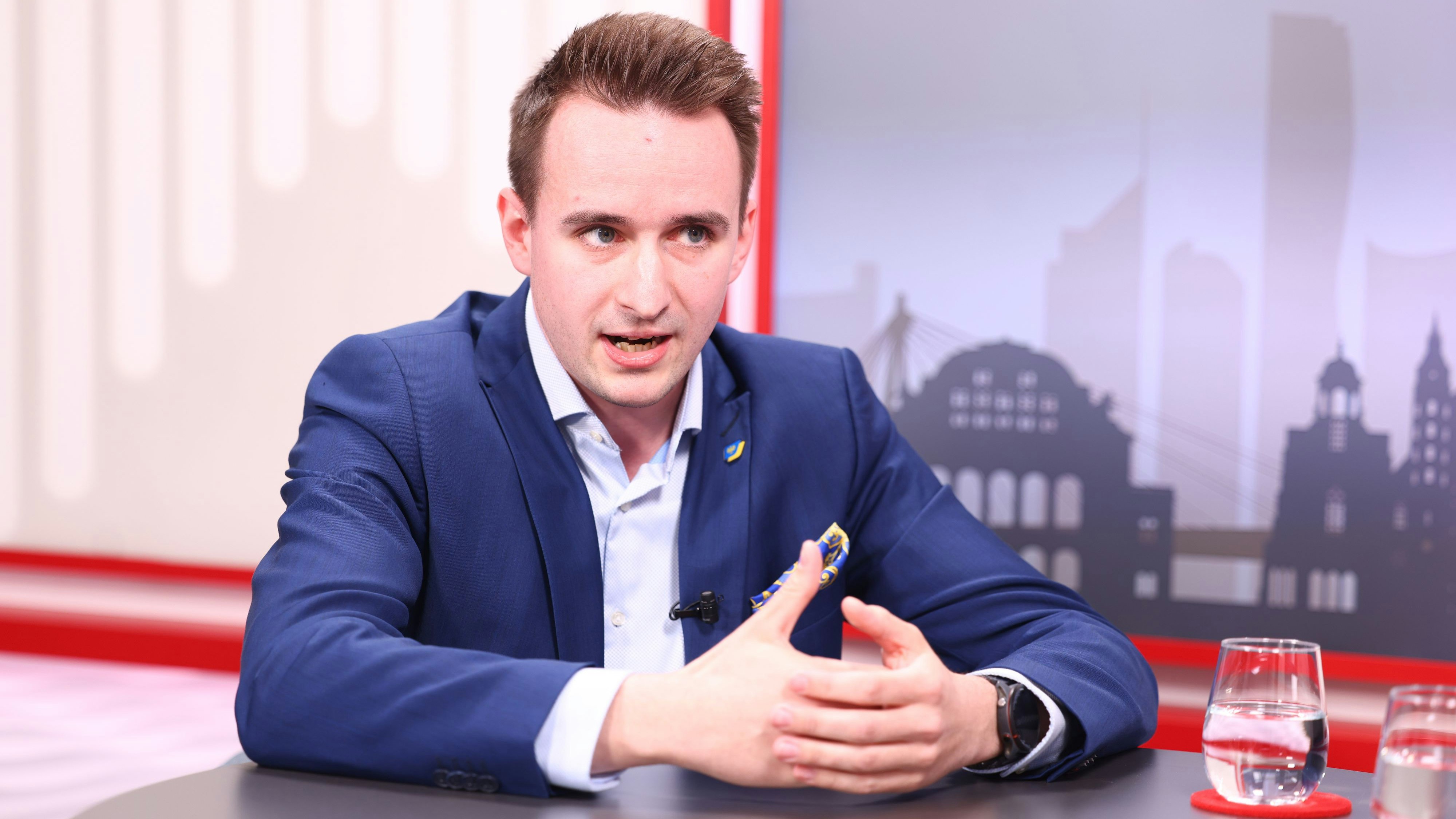 Michael Sommer bei einem früheren Interview im "Heute"-Studio.