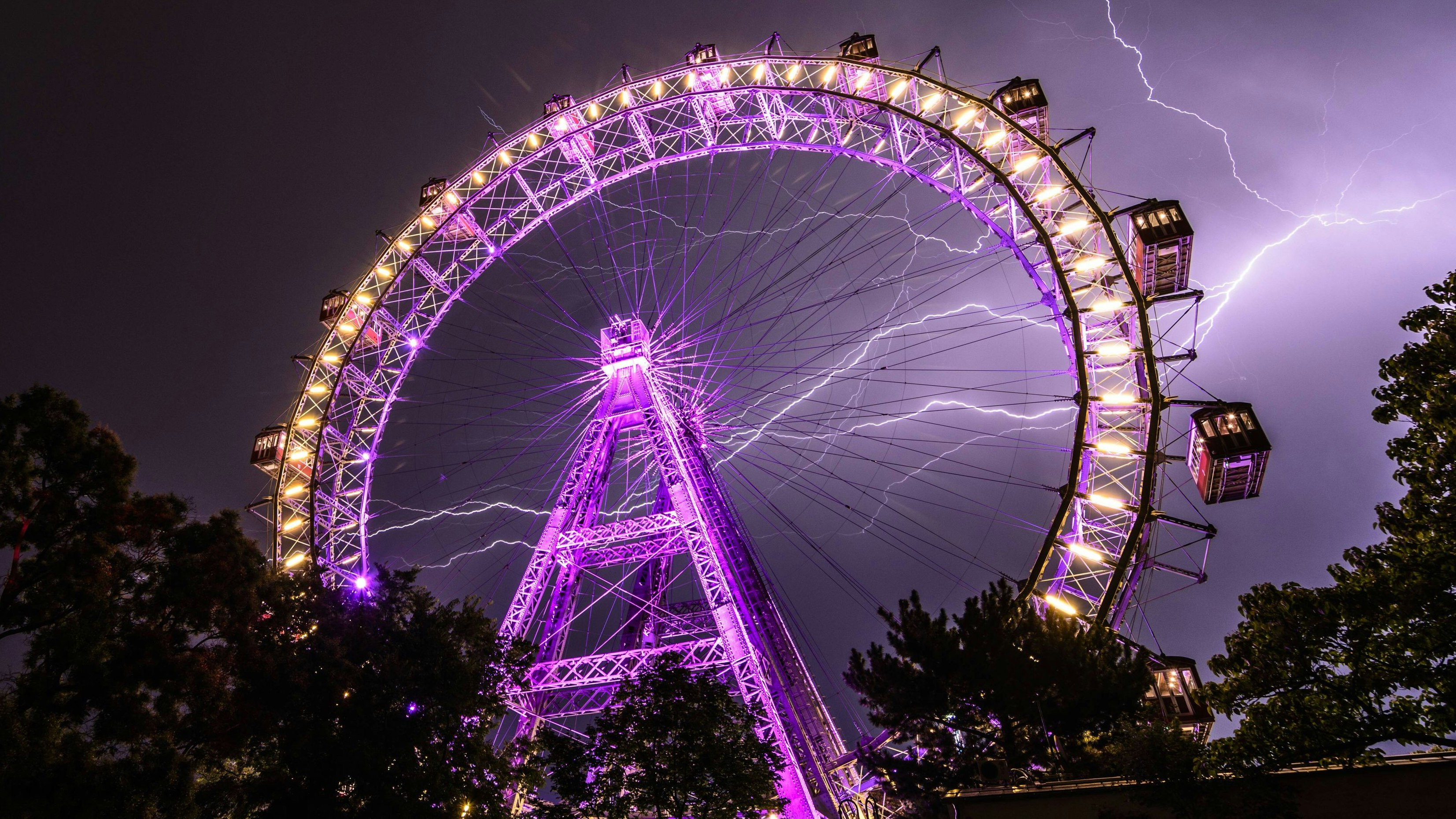 Auch in Wien ziehen bald Gewitter auf.