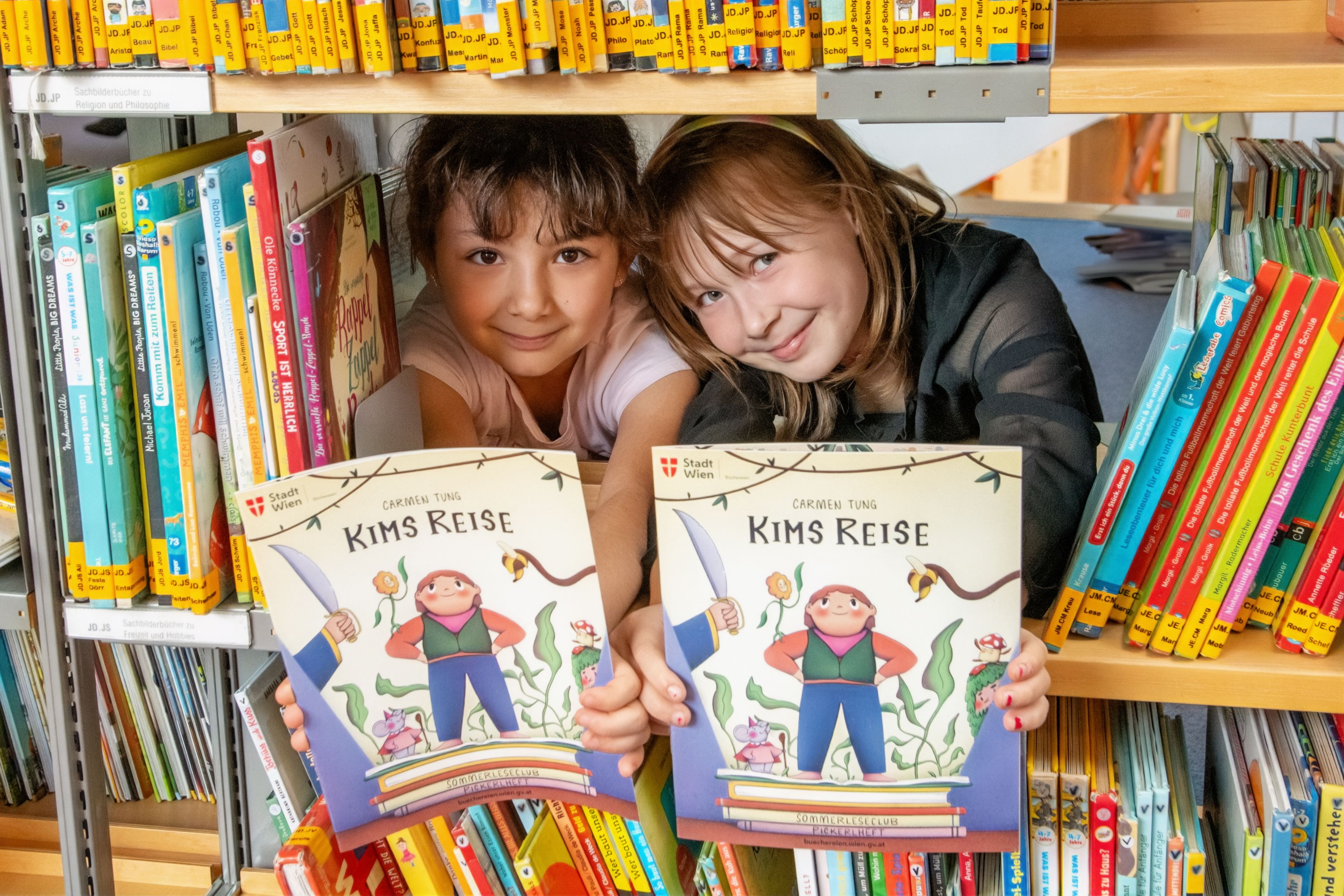 Am 16. Juni startet der SommerLeseClub – eine tolle Gelegenheit für Kinder, in spannende Geschichten und neue Welten einzutauchen.