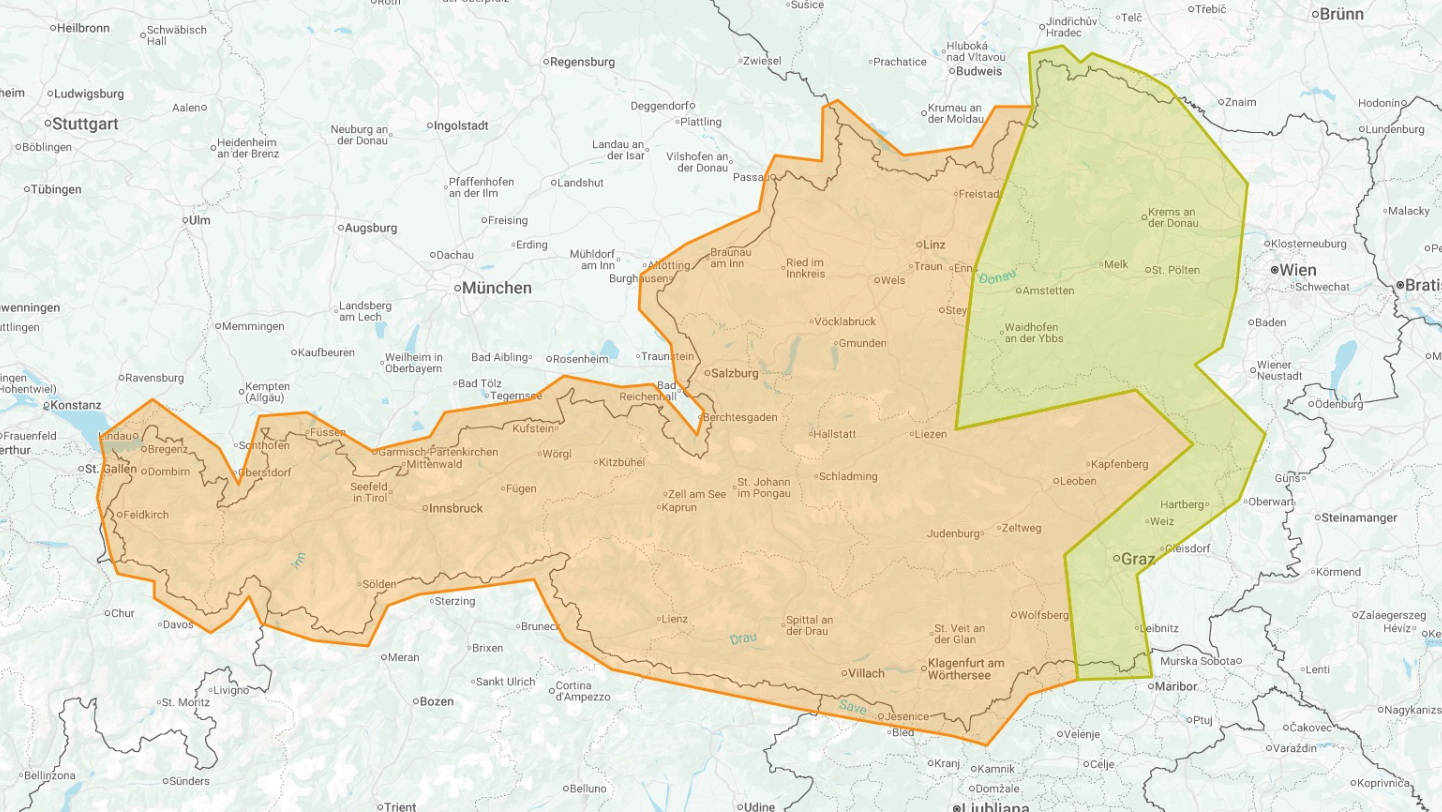 Im Großteil Österreichs ist am Sonntag mit Gewittern zu rechnen.