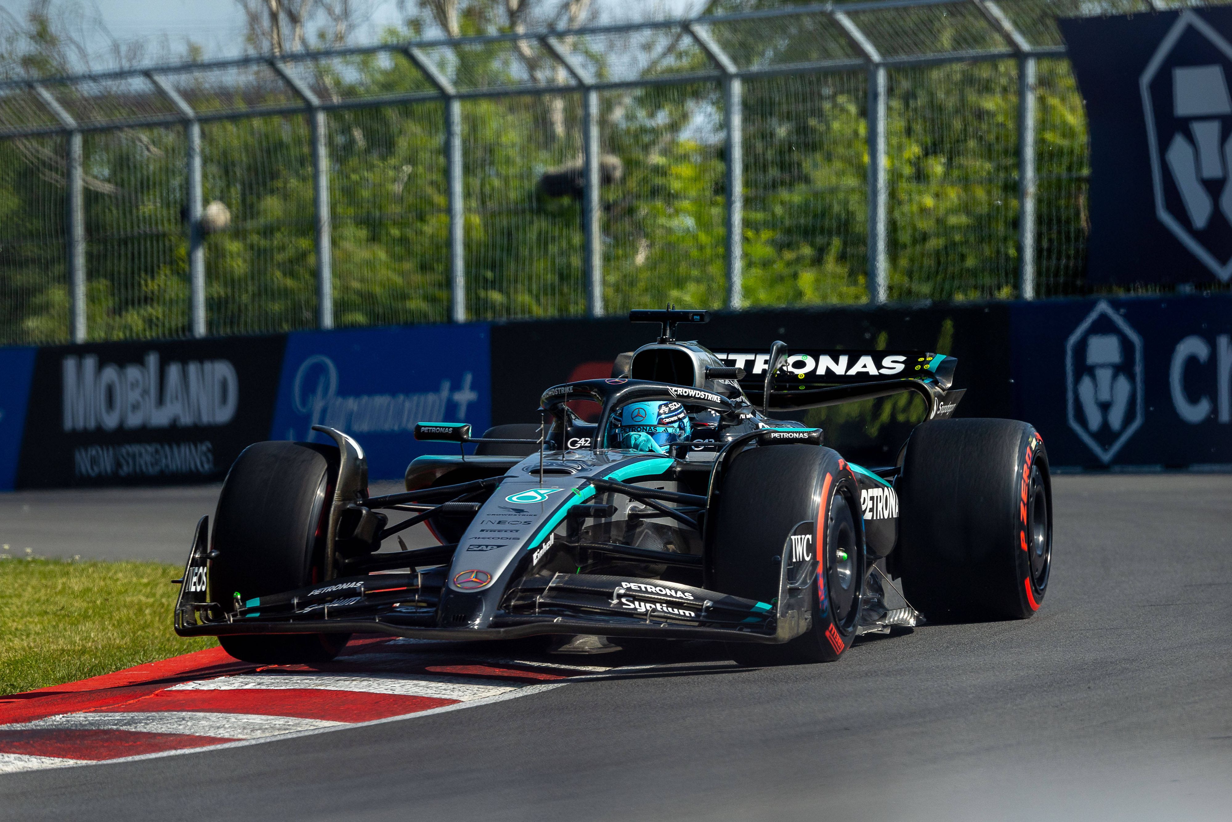 George Russell startet in Kanada von der Pole.