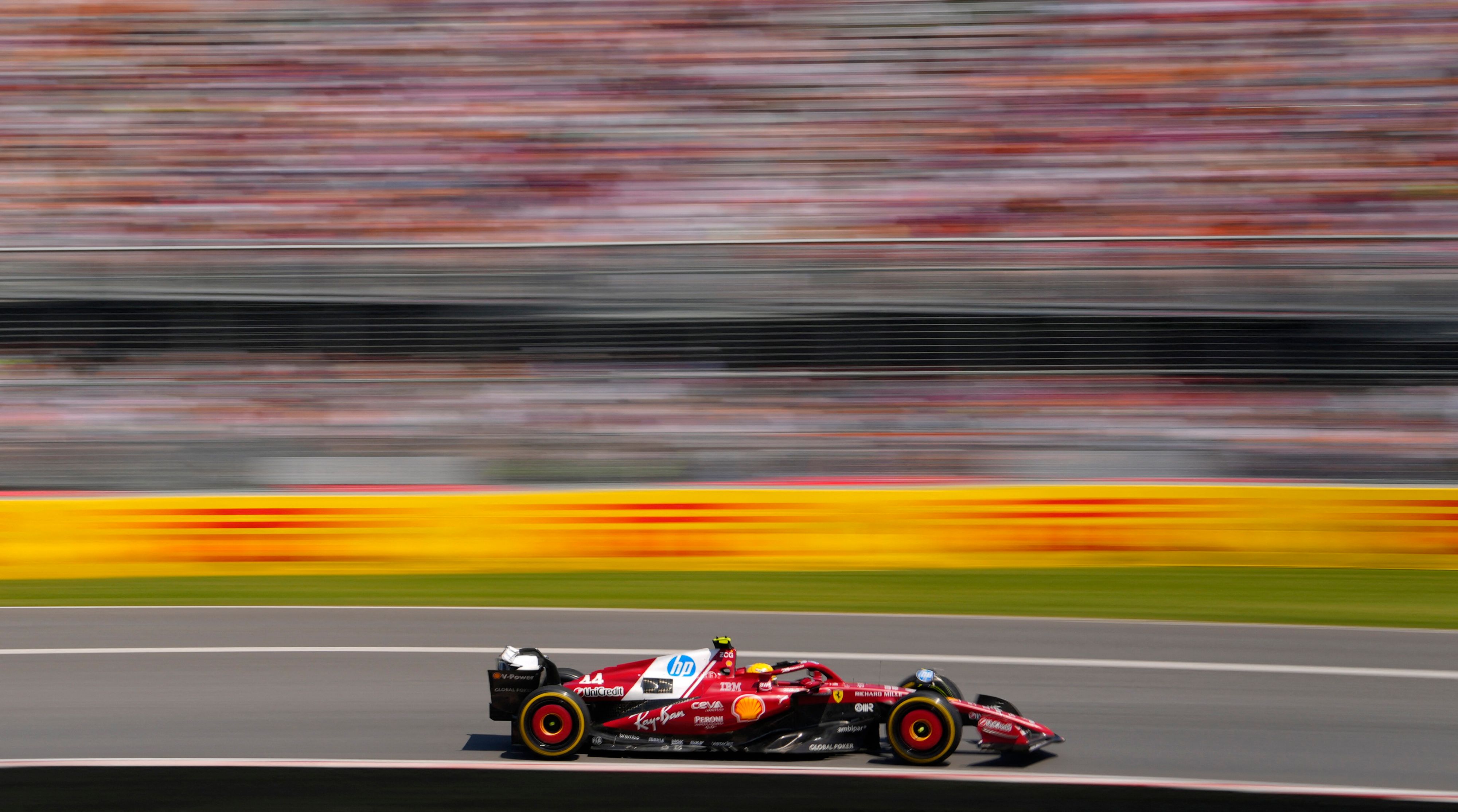 Lewis Hamilton erlebte in Kanada einen Schockmoment.