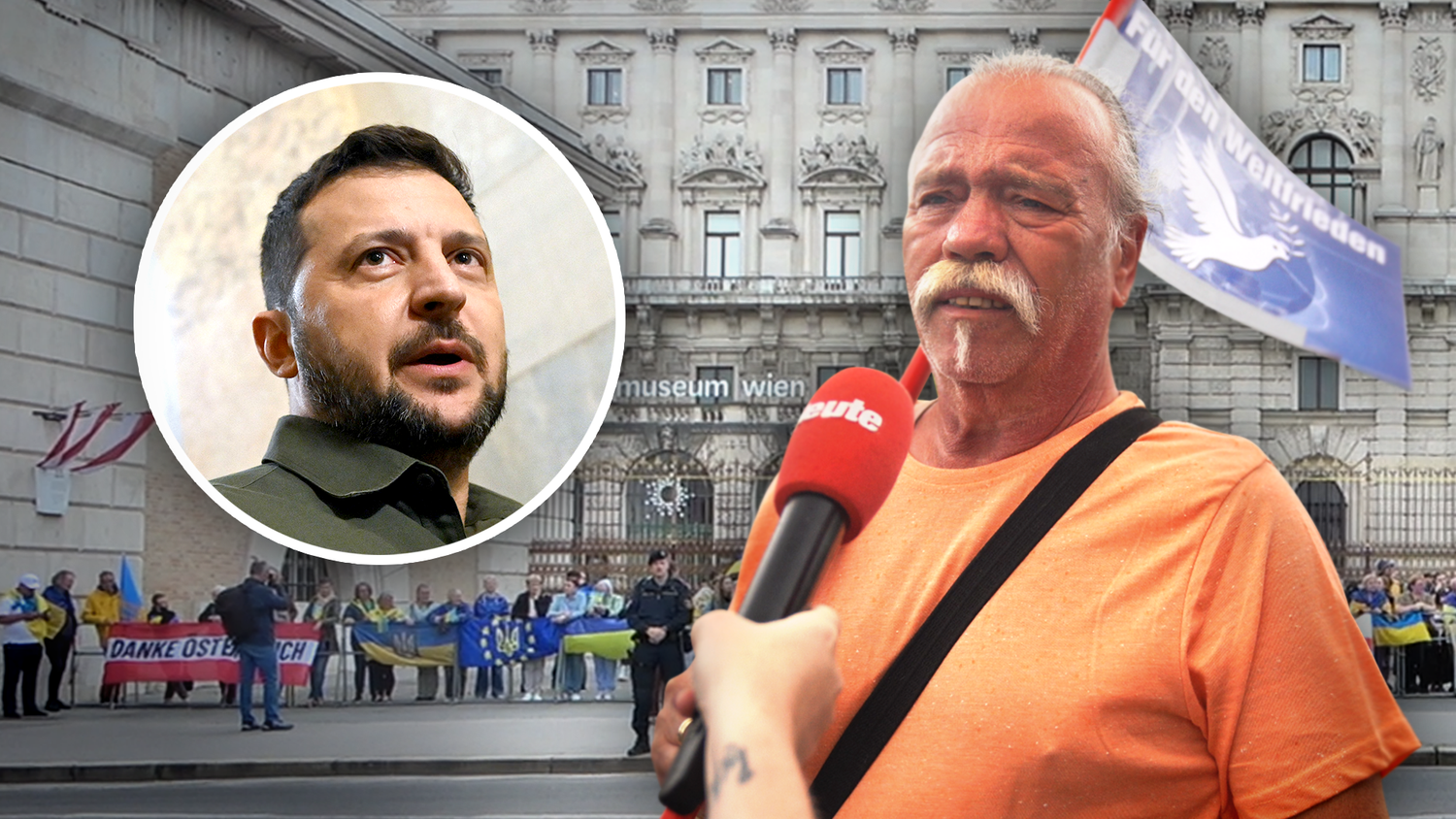 Heute.at - Putin war auch willkommen– Wirbel um Selenskyj-Besuch