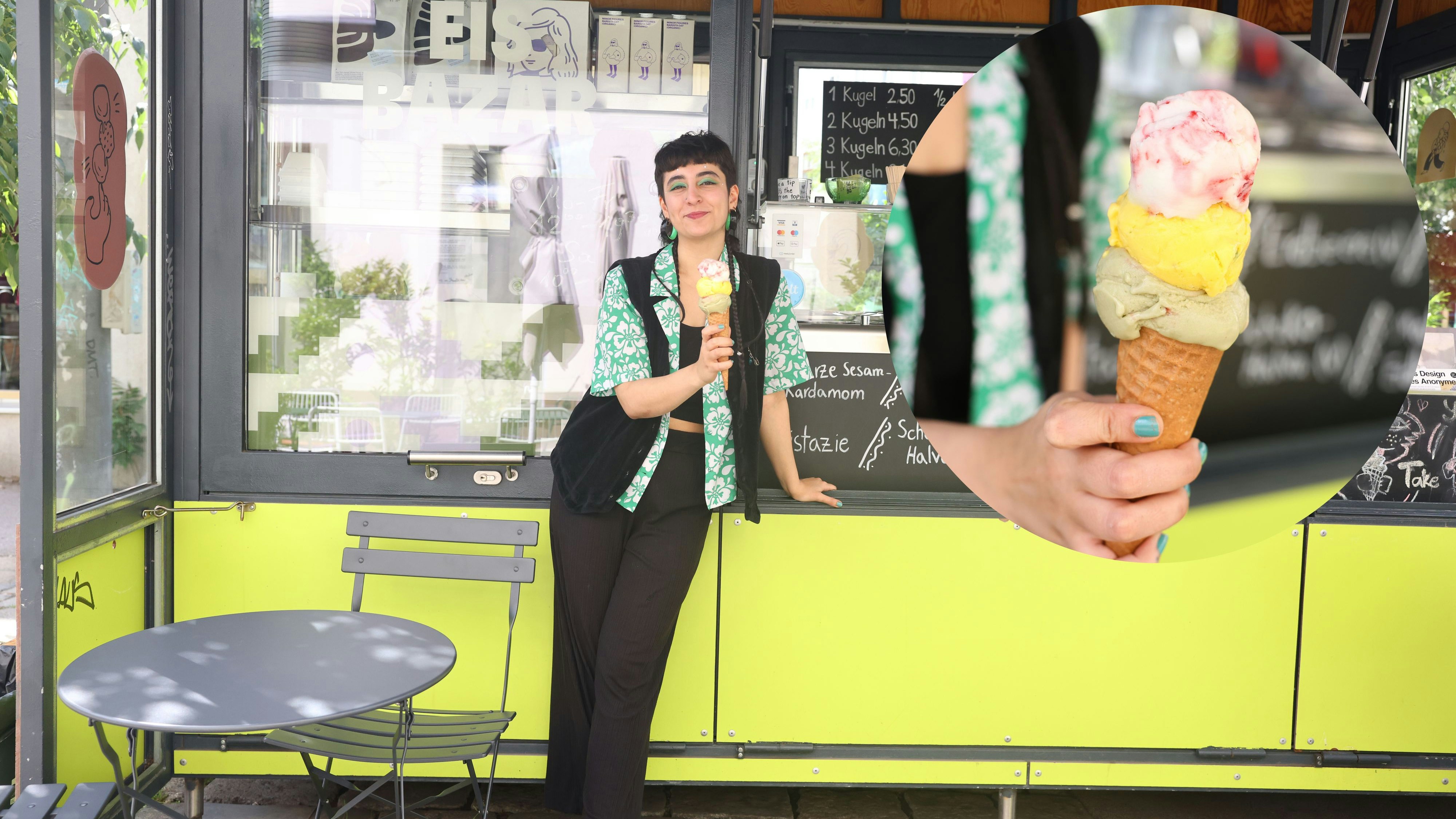 Heute.at - Eisbazar macht den Sommer am Yppenplatz richtig cool!