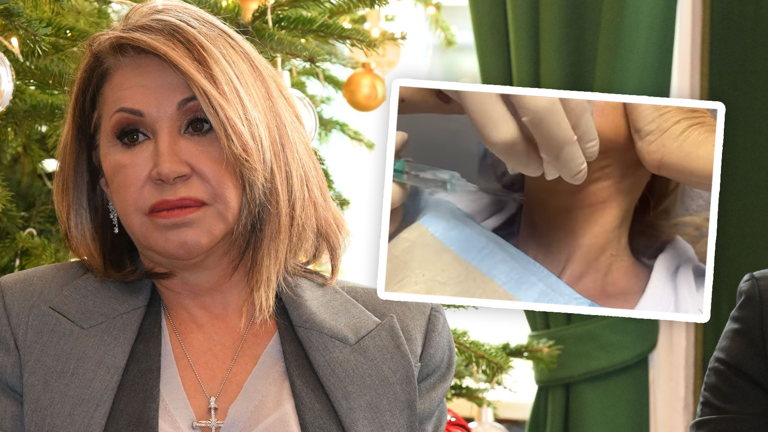 Carmen wurde bei dem Überfall am Hals verletzt.