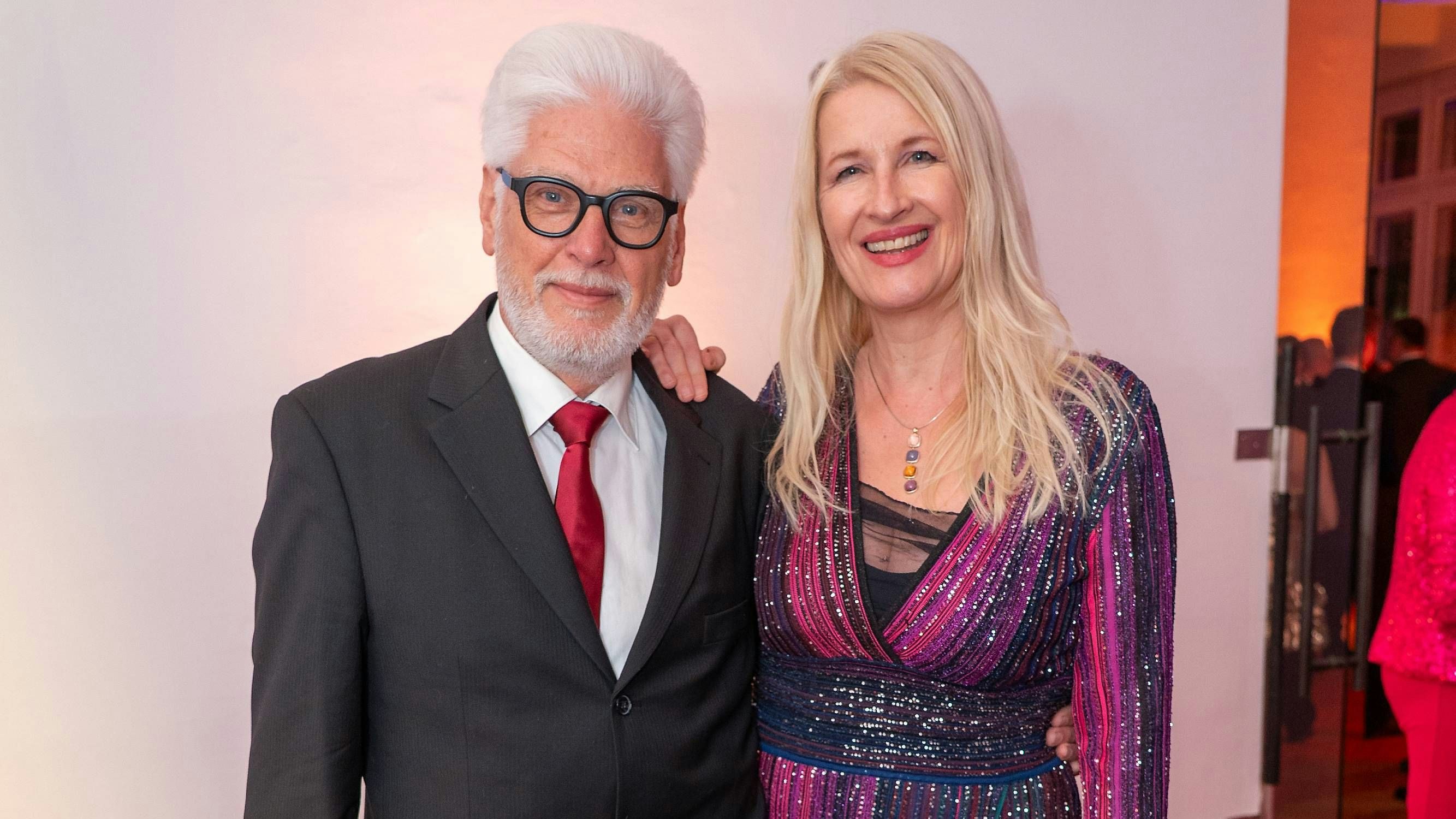 Claudia Stöckl mit ihrem Partner Udo Reichmann