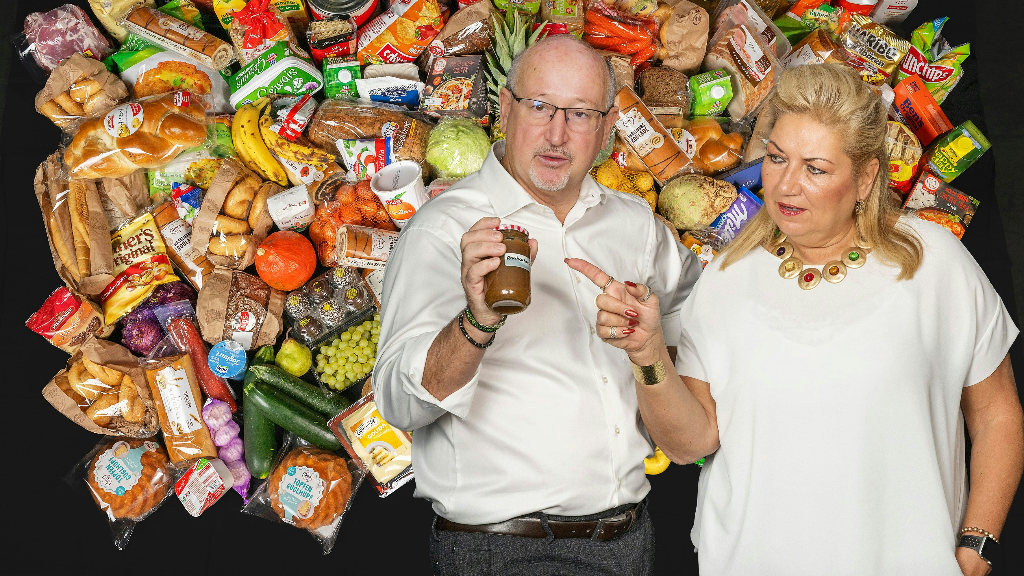 "Lebensmittel wirft man nicht weg" - Gerald und Karin aus Baden 