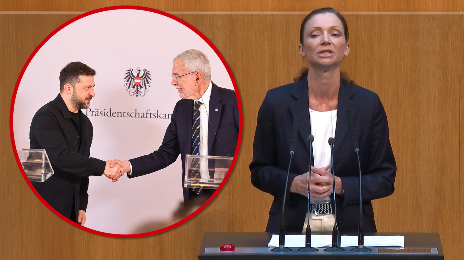 Die FPÖ kritisiert den Staatsbesuch scharf.