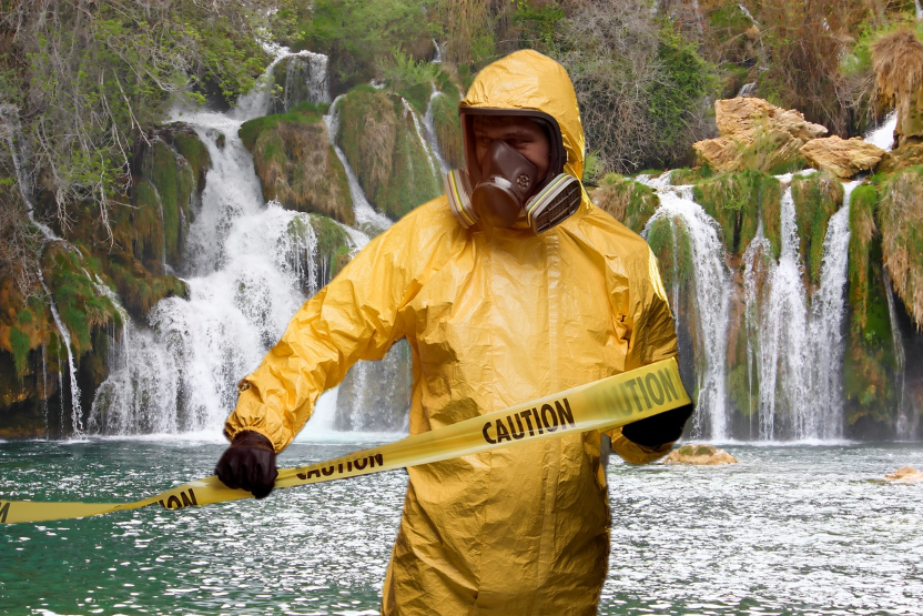 Umweltschützer sind in Aufruhr, Behörden alarmiert: In der Region rund um die einzigartigen Krka-Wasserfälle wurde (und wird) Giftmüll gelagert.