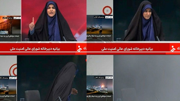 Israelische Rakete trifft Iran-TV während Live-Show