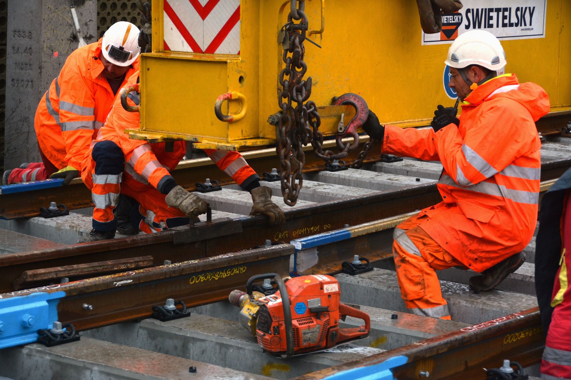 Bauarbeiten sorgen für monatelangen Schienenersatzverkehr.
