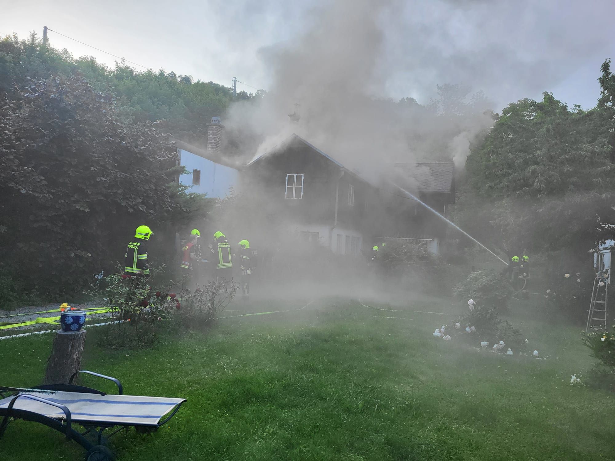 Wohnhausbrand in Payerbach