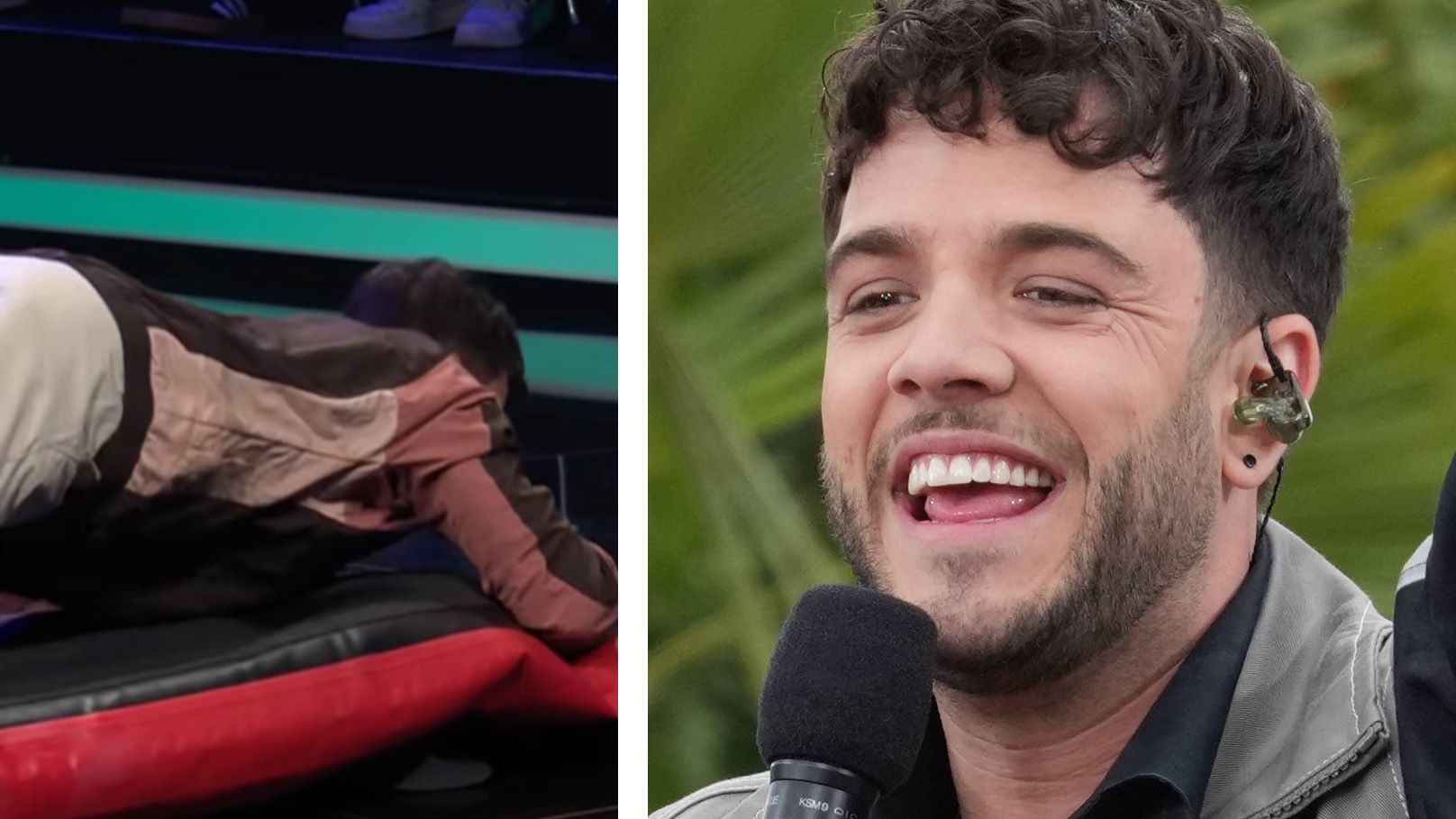 Luca Hänni zeigte mal wieder seinen Kampfgeist bei einem TV-Wettbewerb.