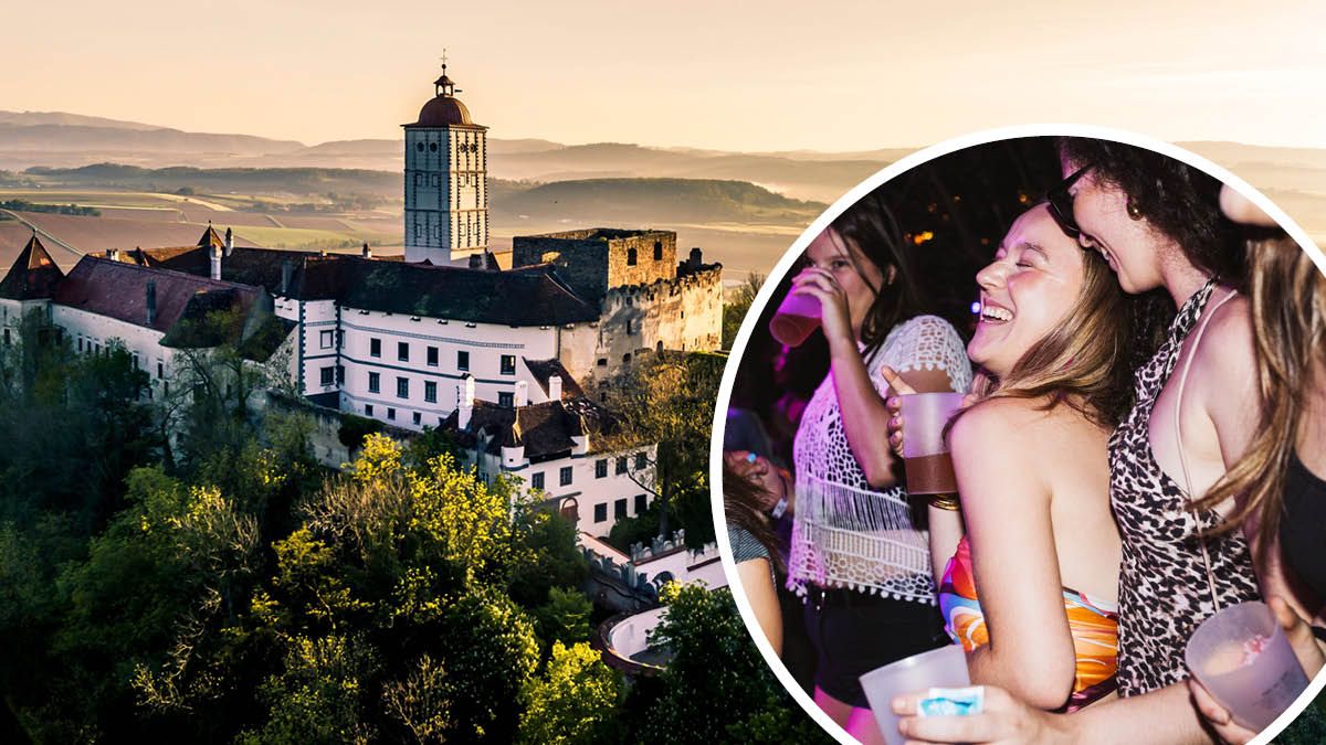 Party auf der Schallaburg im Bezirk Melk.