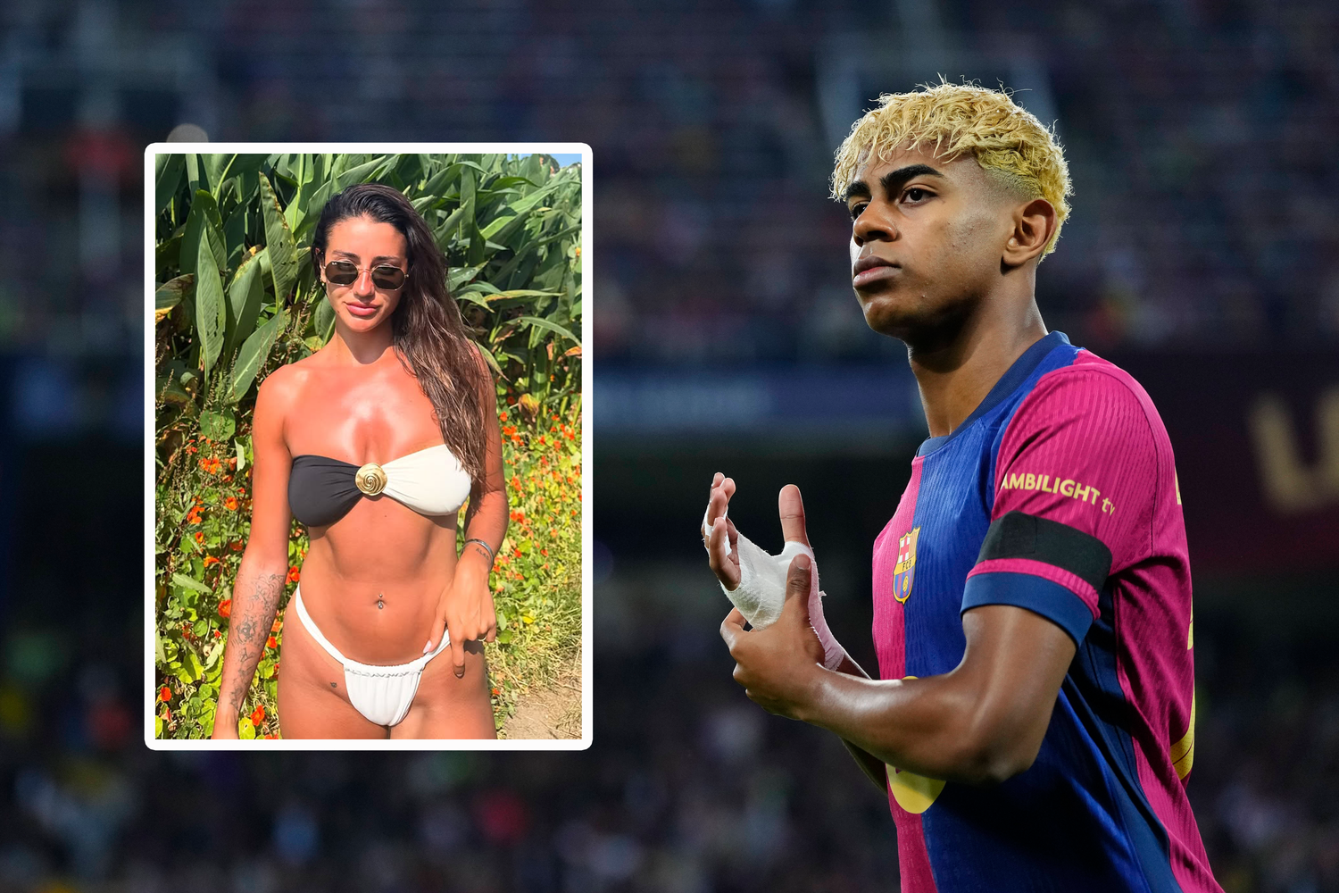 Die Gerüchteküche brodelt um Fati Vazquez und Lamine Yamal.