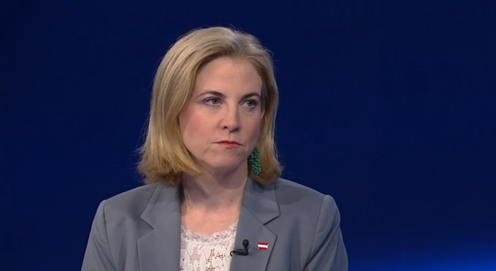 Außenministerin Beate Meinl-Reisinger am Dienstagabend in der ORF-