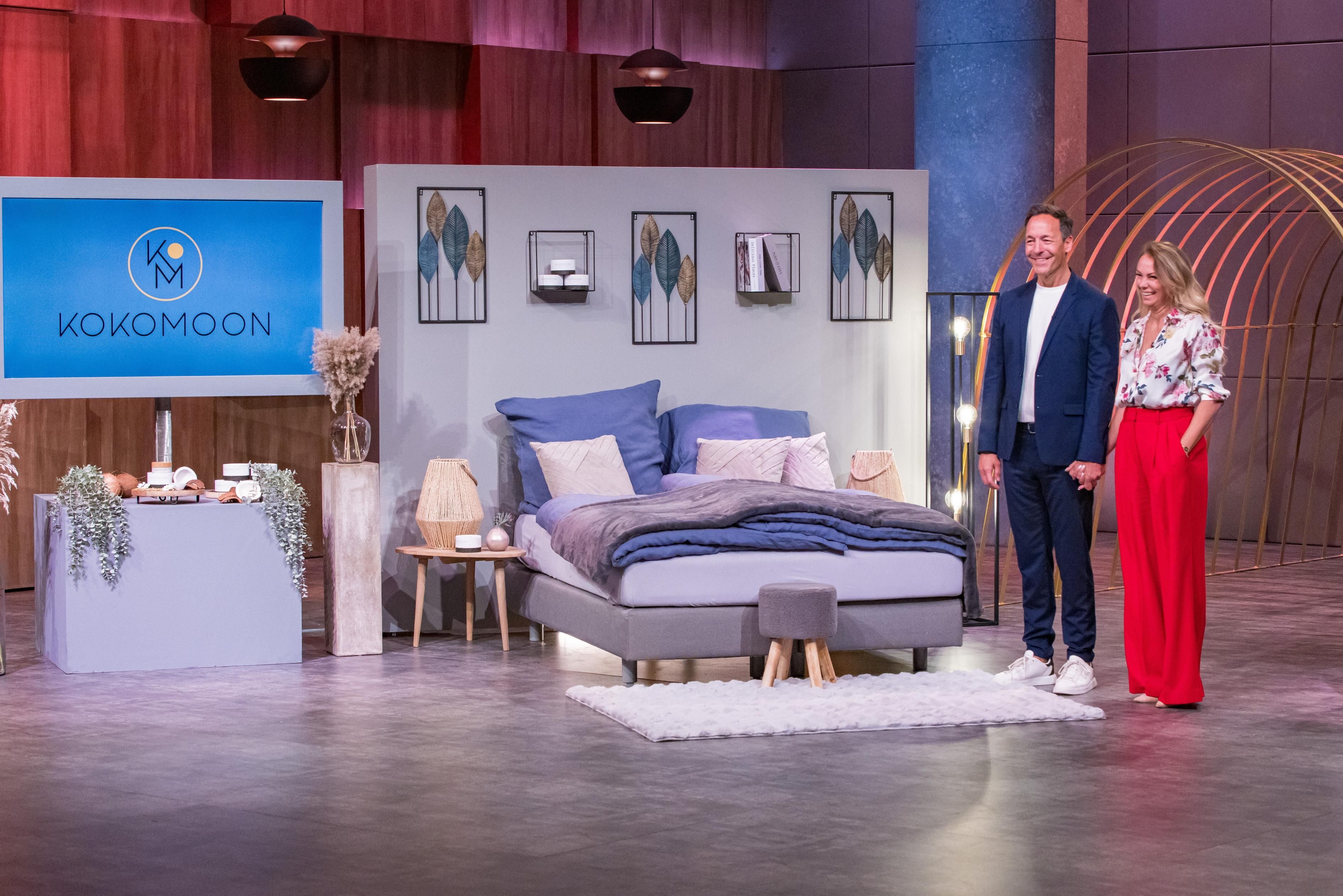 Nathalie Sorondo-Gooden und Stefan Arens präsentieren mit Kokomoon eine essbare Gleitcreme und Intimpflege zugleich.