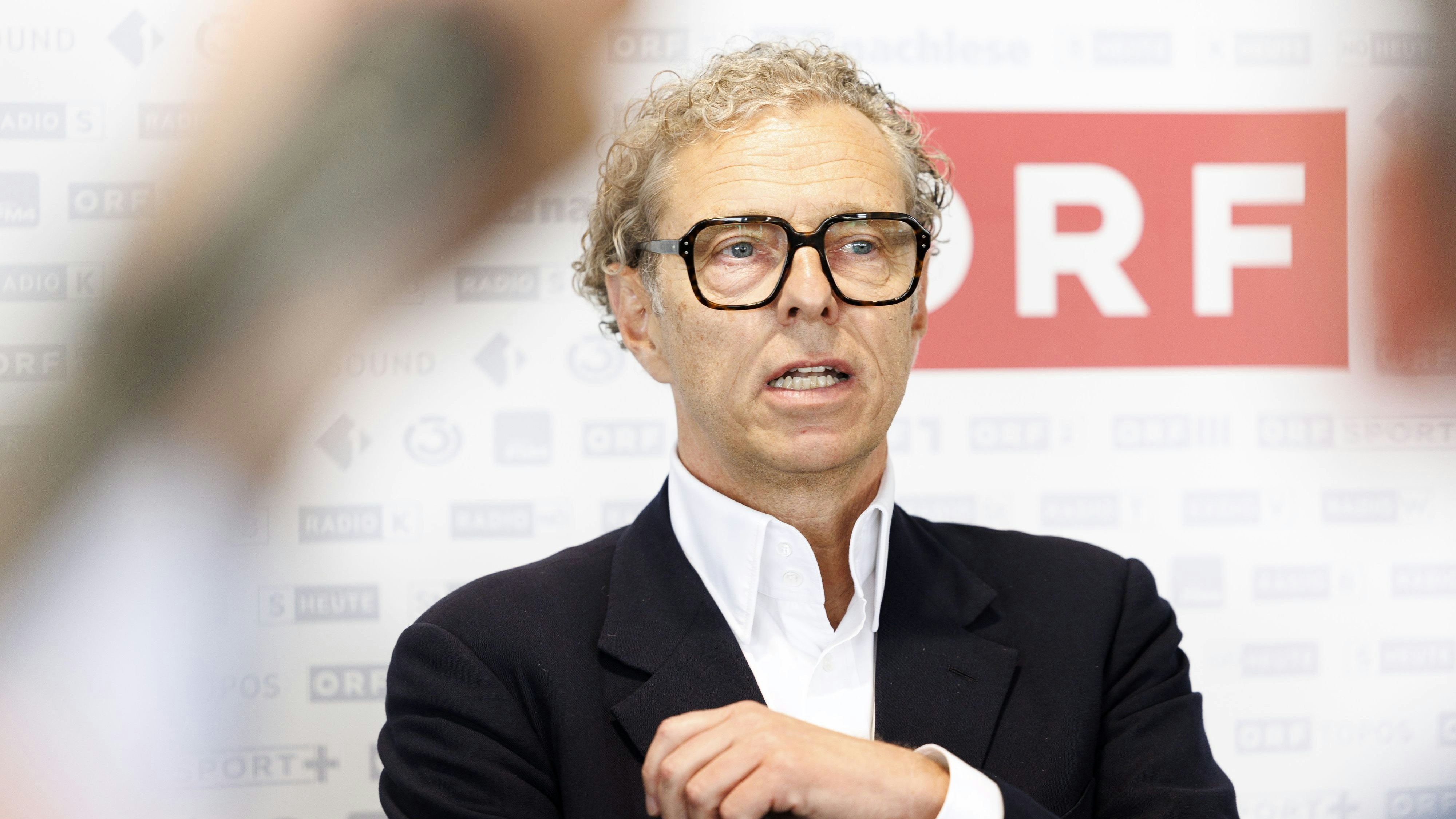 Der neue Vorsitzende des ORF-Stiftungsrates Heinz Lederer am 17. Juni 2025 anlässlich der konstituierenden Sitzung.