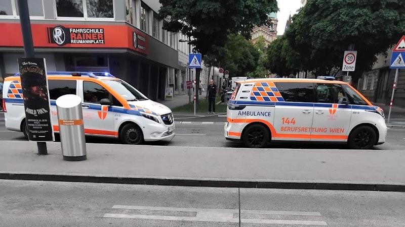 Denn auch die beiden Augenzeugen wurden von den Tatverdächtigen mit einem Messer angegriffen und verletzt. Die <a rel="nofollow" href="https://www.heute.at/t/berufsrettung-wien-100058032">Wiener Berufsrettung</a> übernahm die notfallmedizinische Versorgung der drei verletzten Opfer und brachte sie in Krankenhäuser.