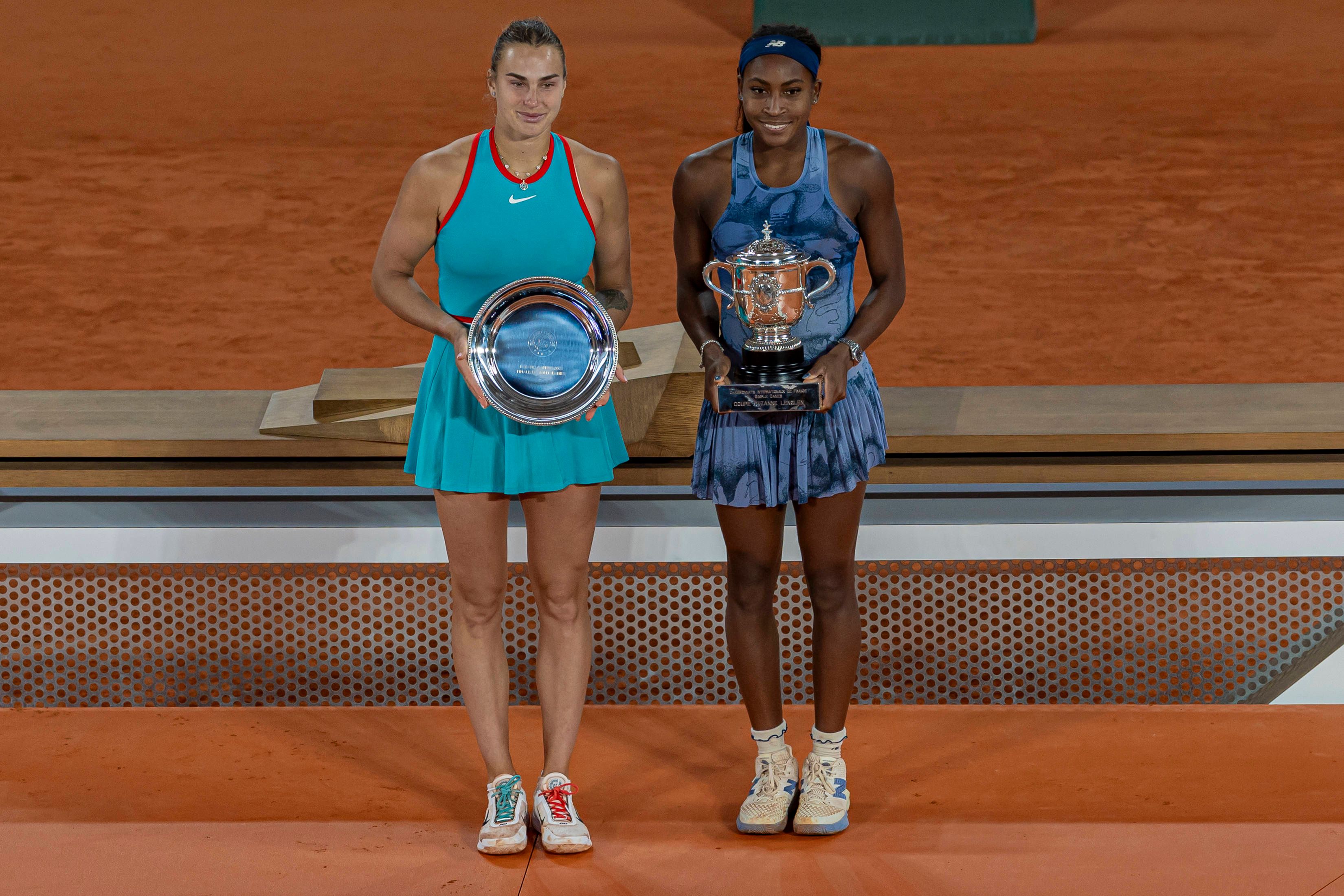 Coco Gauff schlug Aryna Sabalenka im French-Open-Finale.