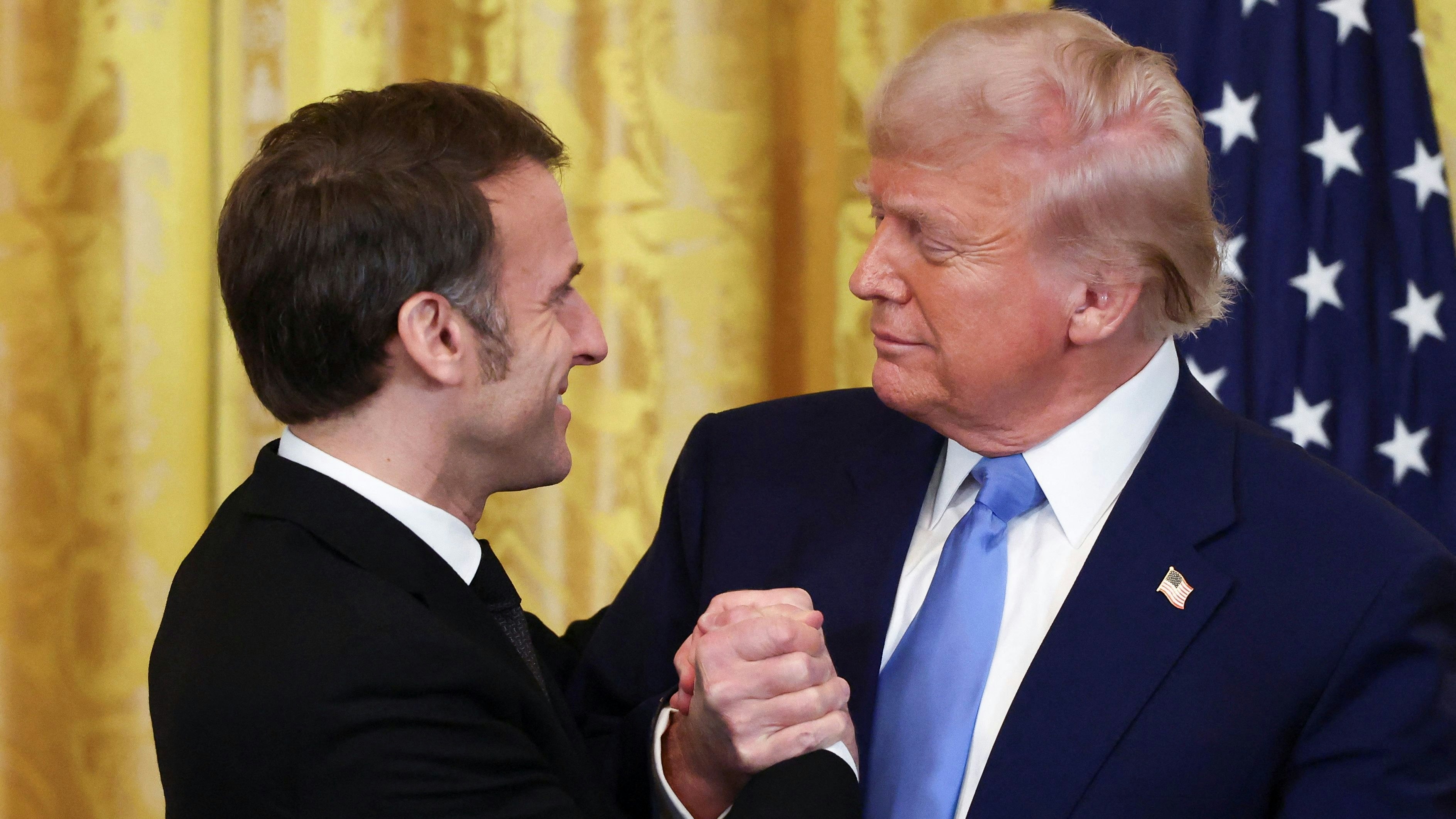 Heute.at - Er hat keine Ahnung – Trump fetzt sich mit Macron