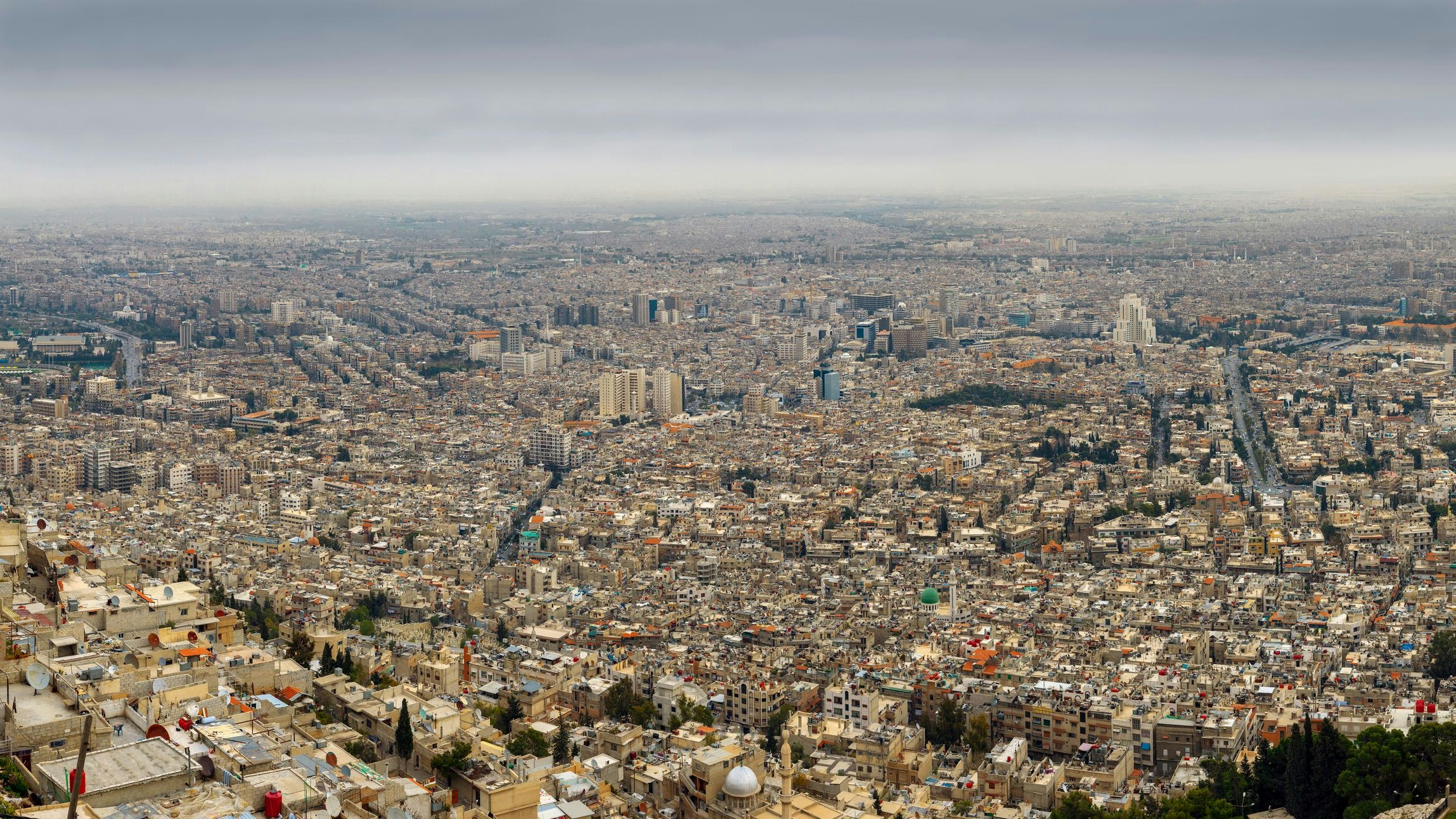 Die syrische Hauptstadt Damaskus liegt am Ende des Rankings