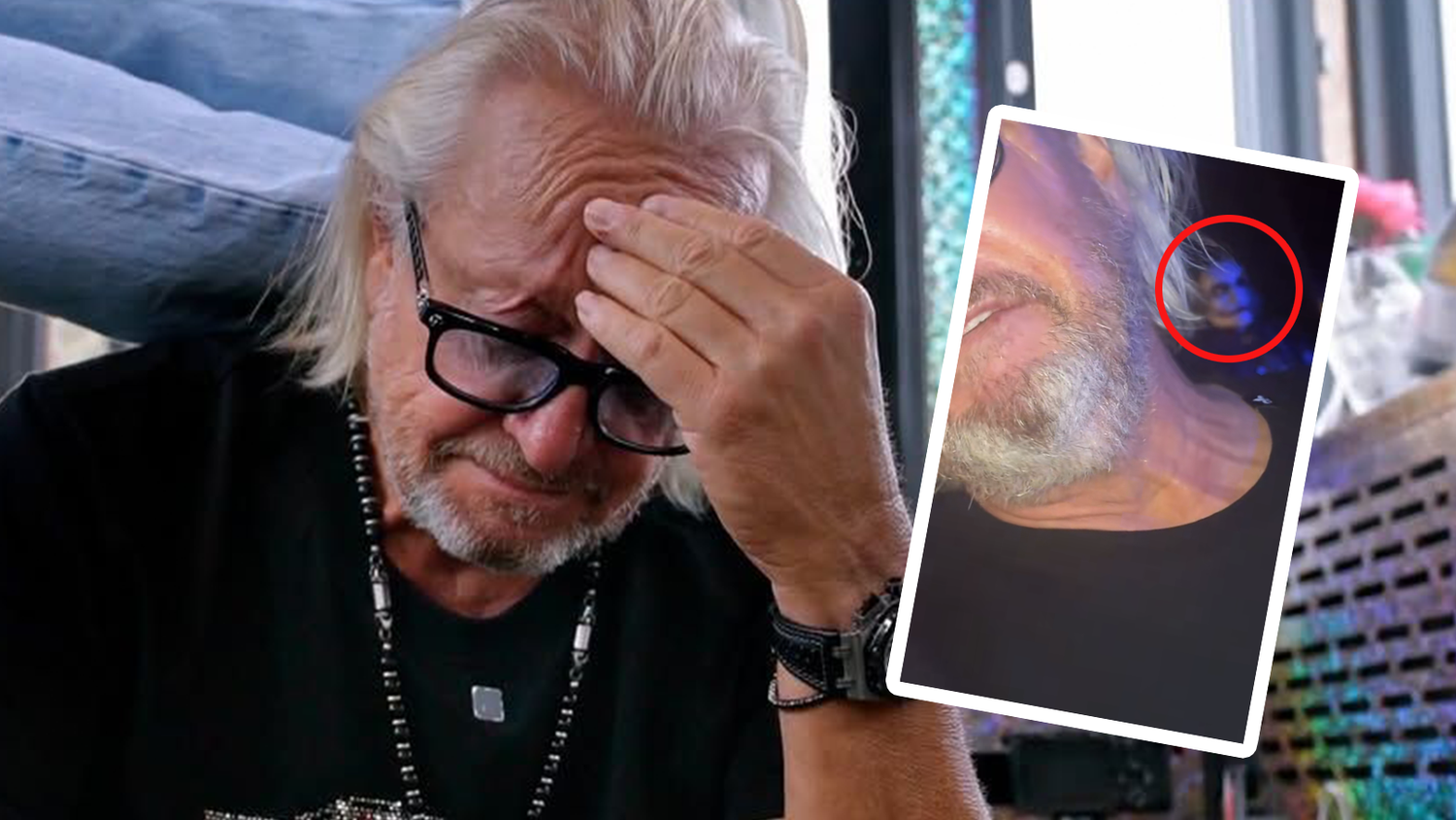 Tatnacht-Video schockt Fans: Plötzlich steht ein Maskierter hinter Robert Geiss.