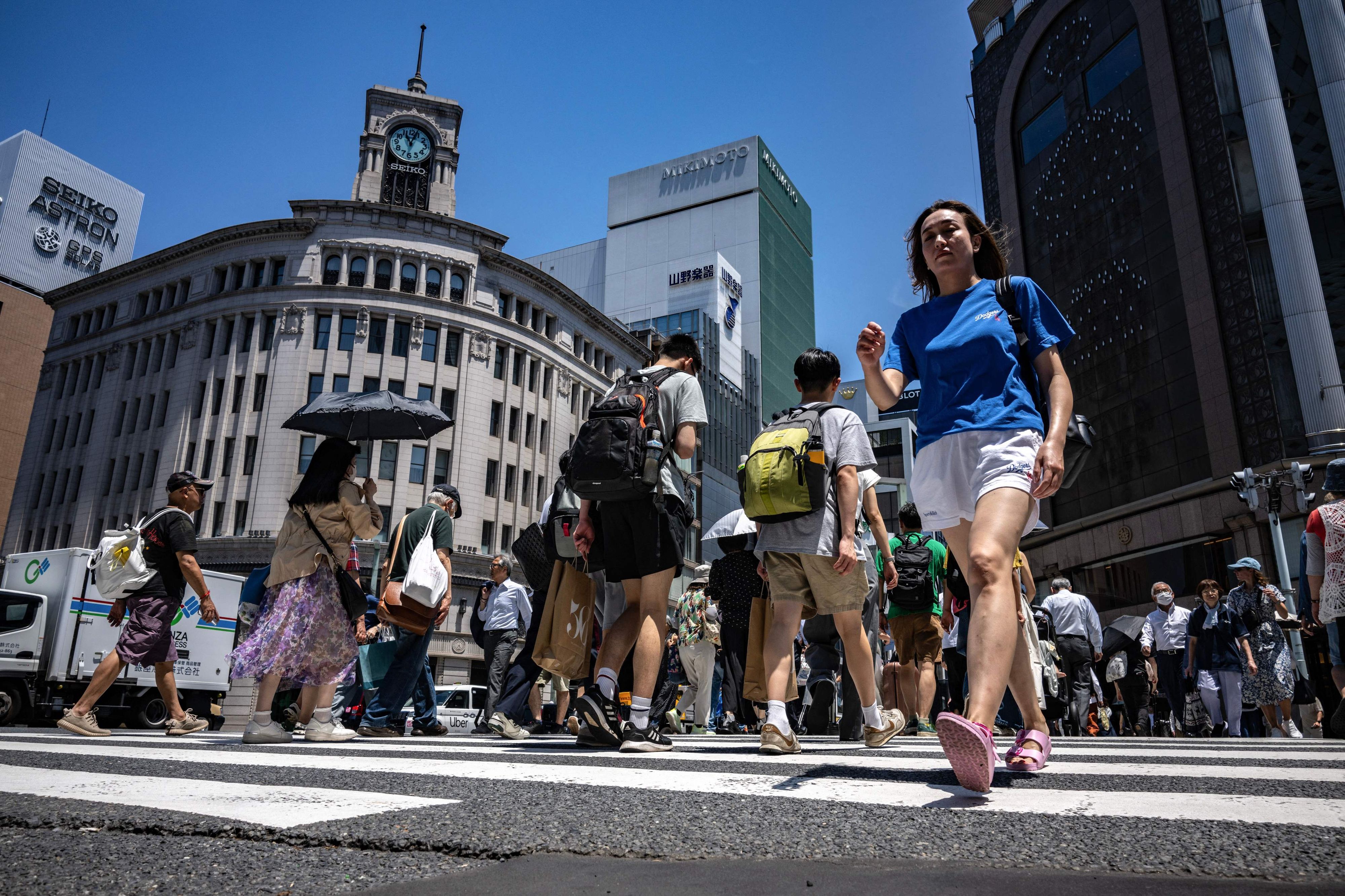In Japan herrscht derzeit eine starke Hitzewelle.