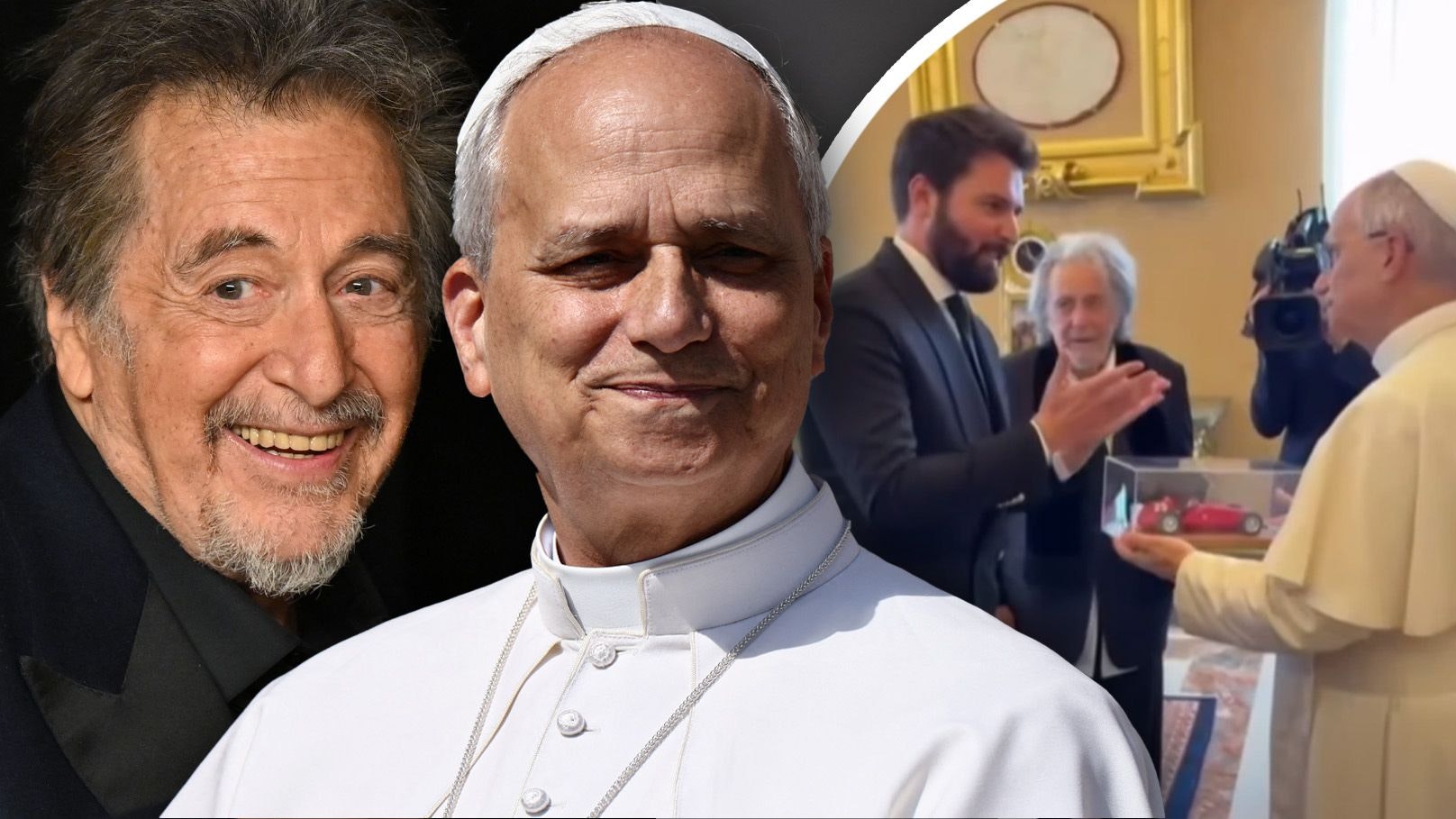 Heute.at - Erster Star beim Papst! Al Pacino kam komplett zersaust