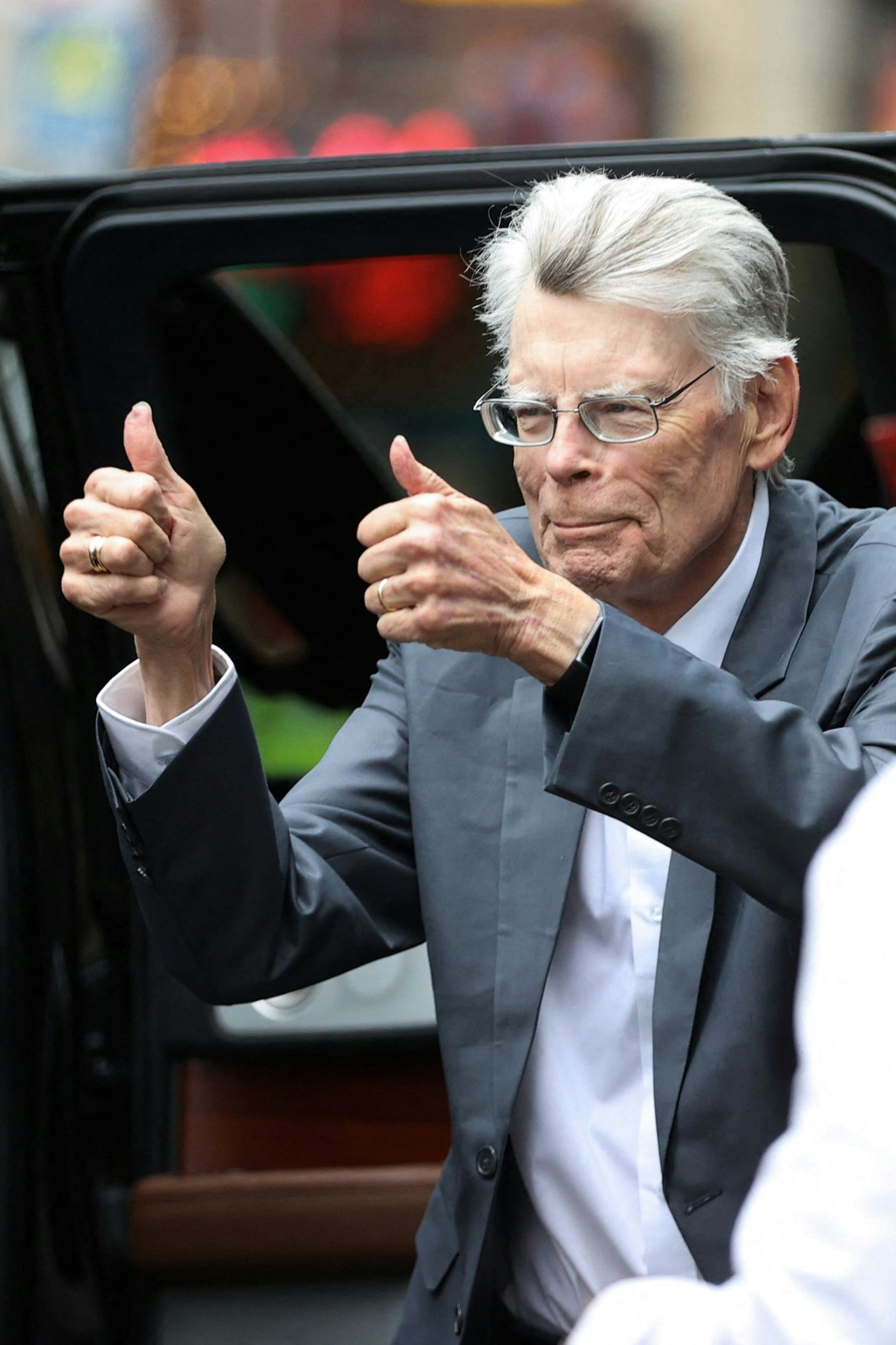 Stephen King vor der Premiere von "The Life of Chuck" 2024 in Toronto, Kanada