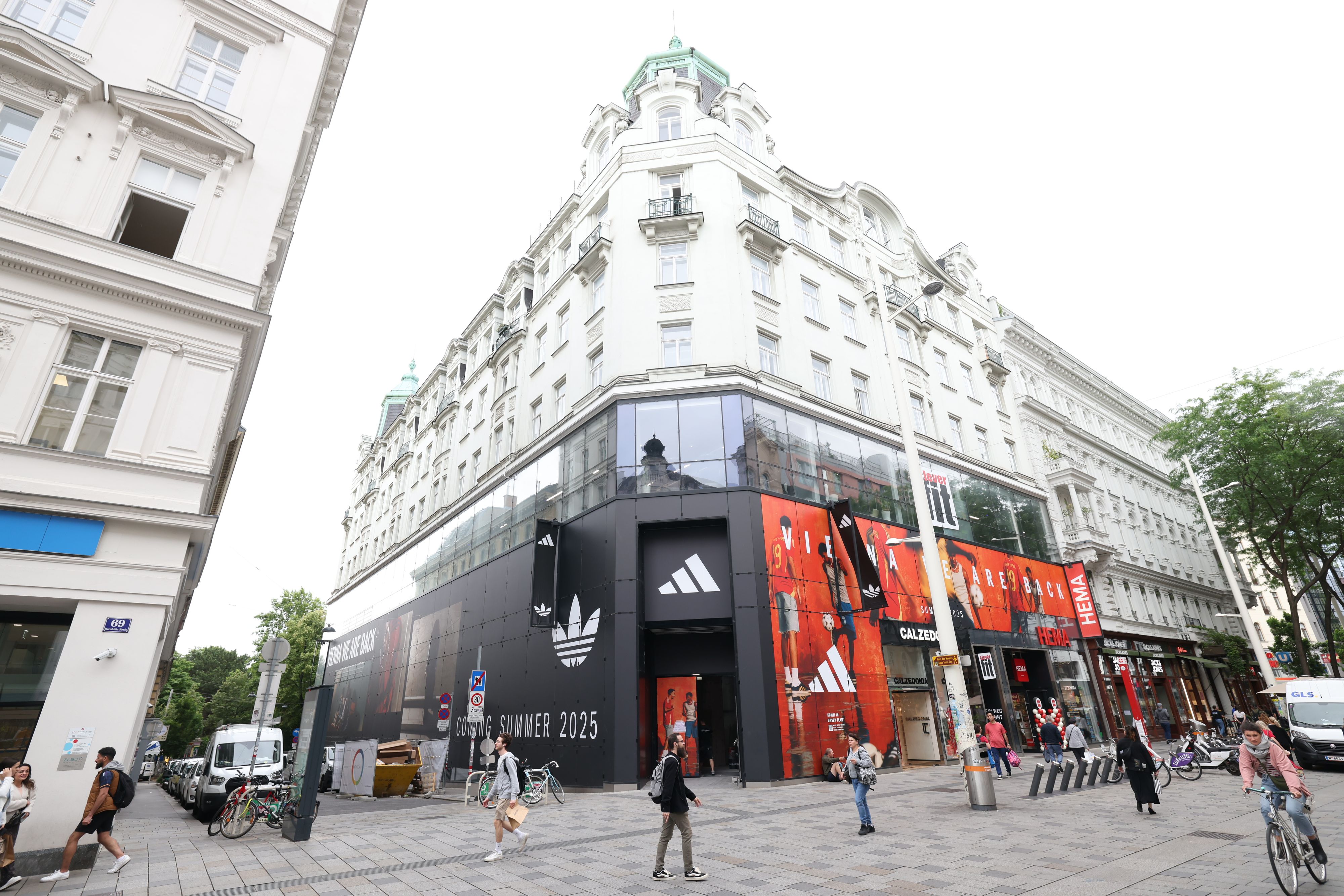 Am 17. Juli eröffnet der Adidas-Store auf der Mahü.