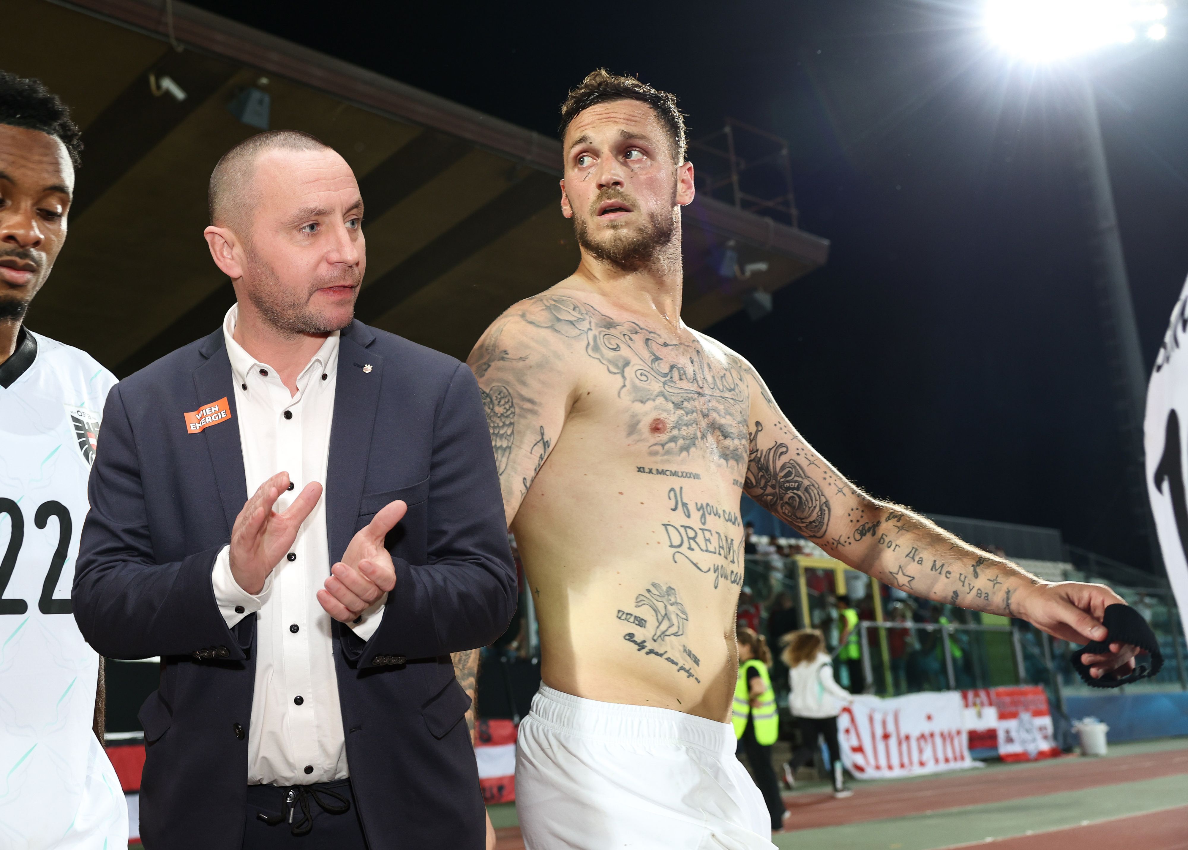 Marko Arnautovic ist zu haben, laut Steffen Hofmann nicht für Rapid.