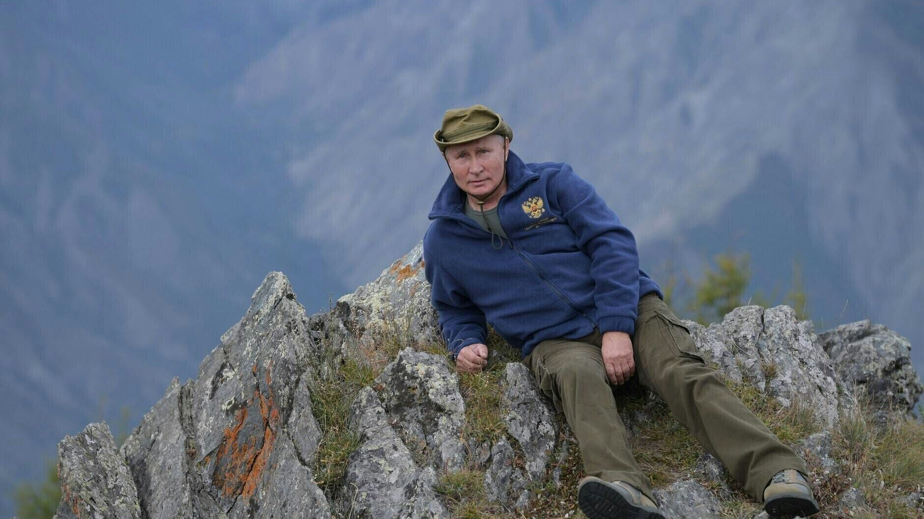 Der russische Präsident gibt nicht viel Privates preis: Wladimir Putin in den Bergen Sibiriens. (Archivbild)
