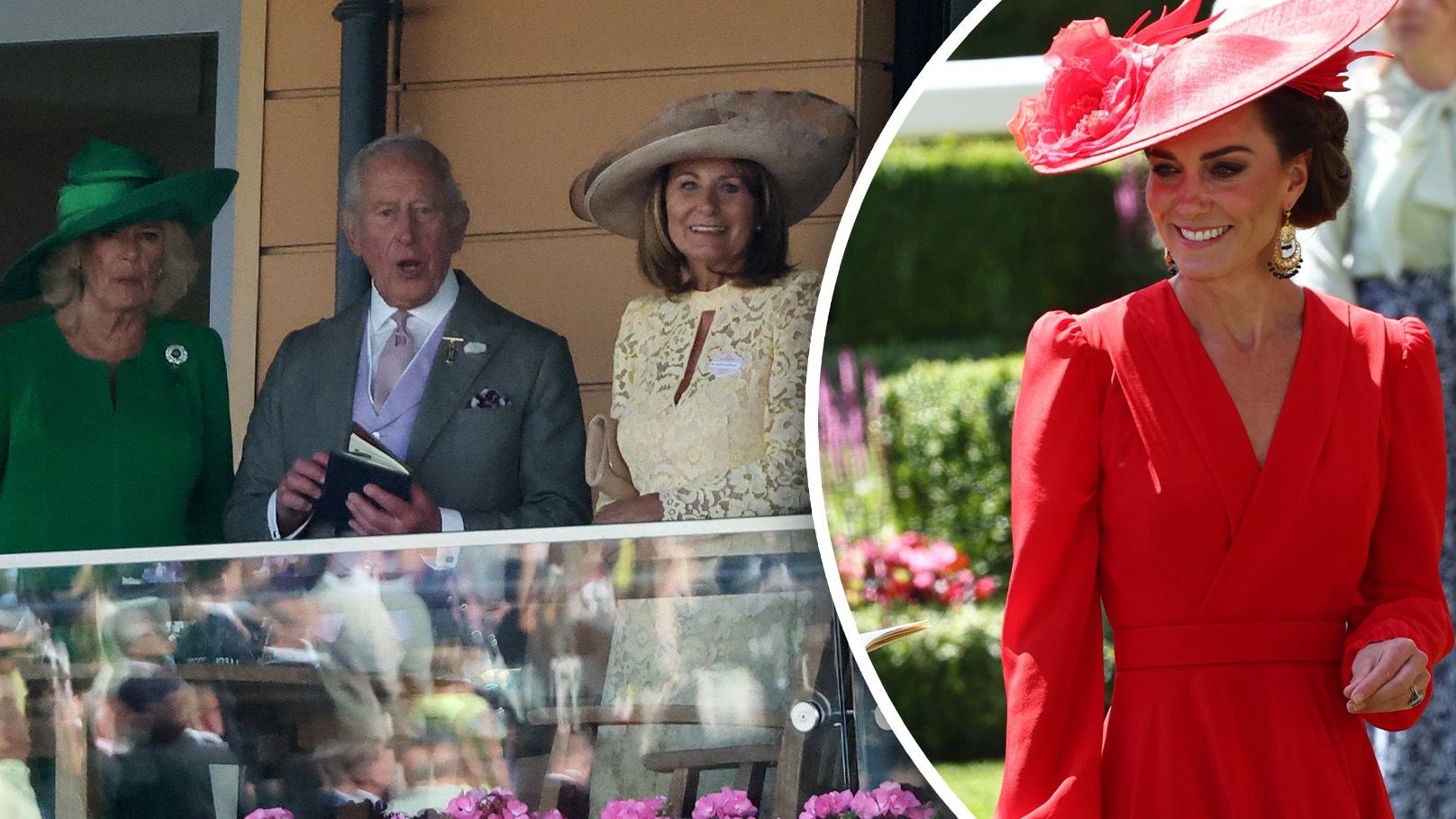 Kates Mutter Carole wurde gemeinsam mit Charles und Camilla gesichtet - Kate war diesmal nicht vor Ort.