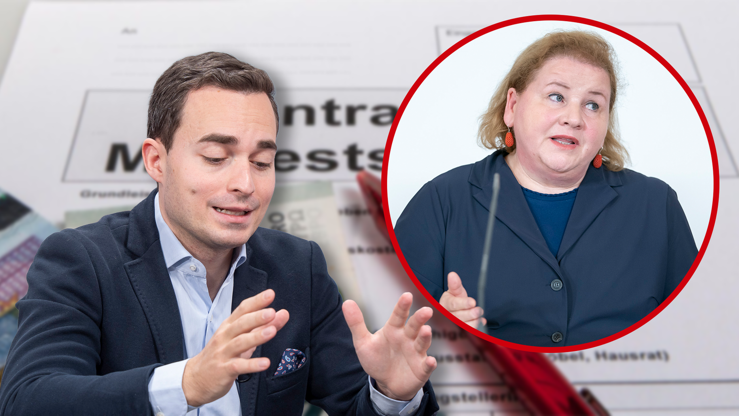 FPÖ-Klubchef Maximilian Krauss tobt über Sozialministerin Korinna Schumann.