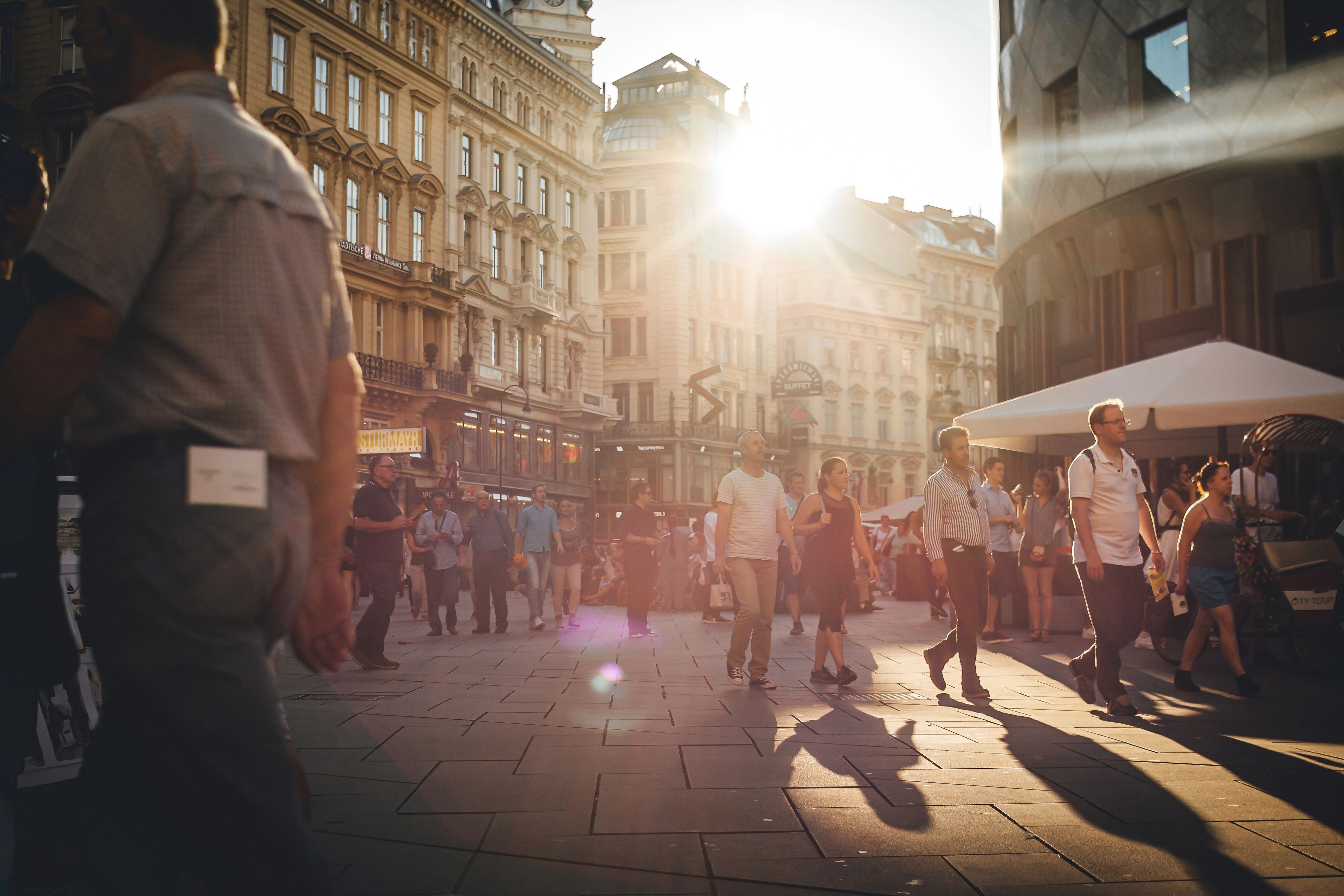 Auch in Wien wird es jetzt richtig heiß.