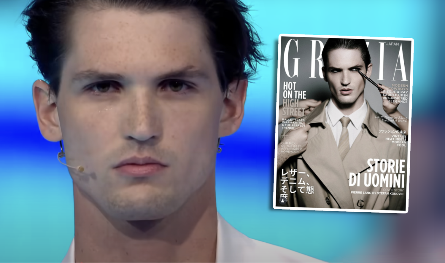 Heute.at - Warum traurig sein? – GNTM-Wiener am Cover in Japan