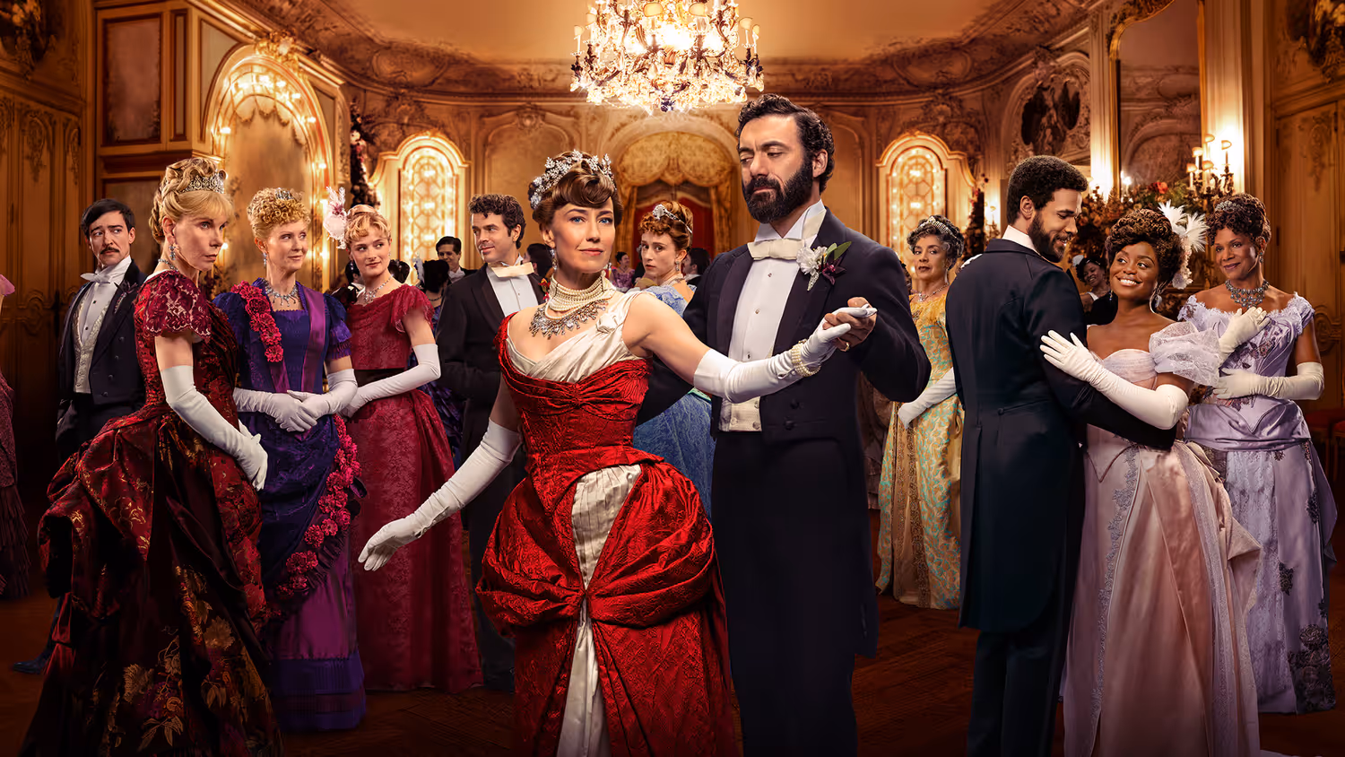 Die High Society von New York.