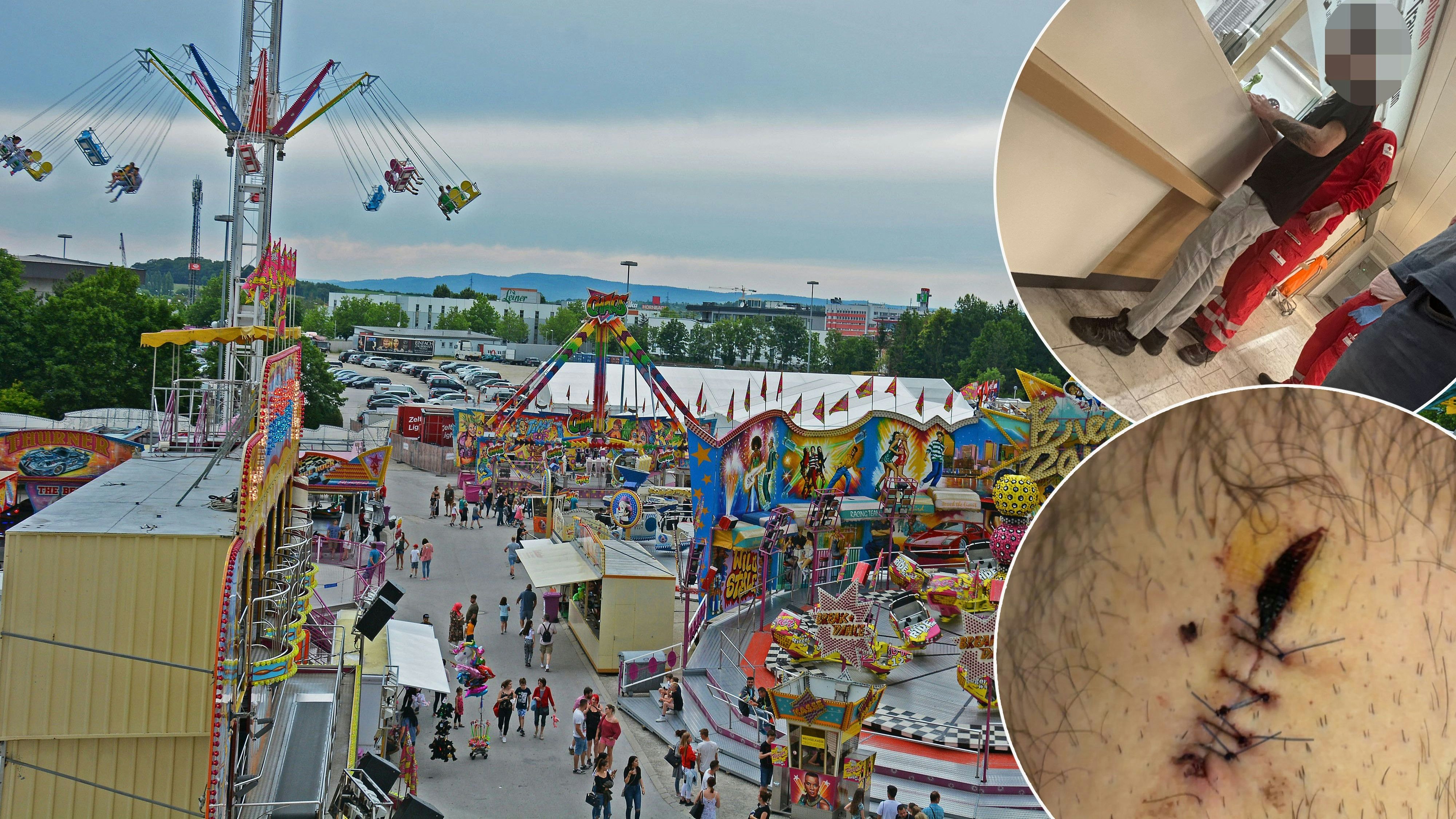 Messer-Attacke bei Volksfest! Teenager landet im Spital